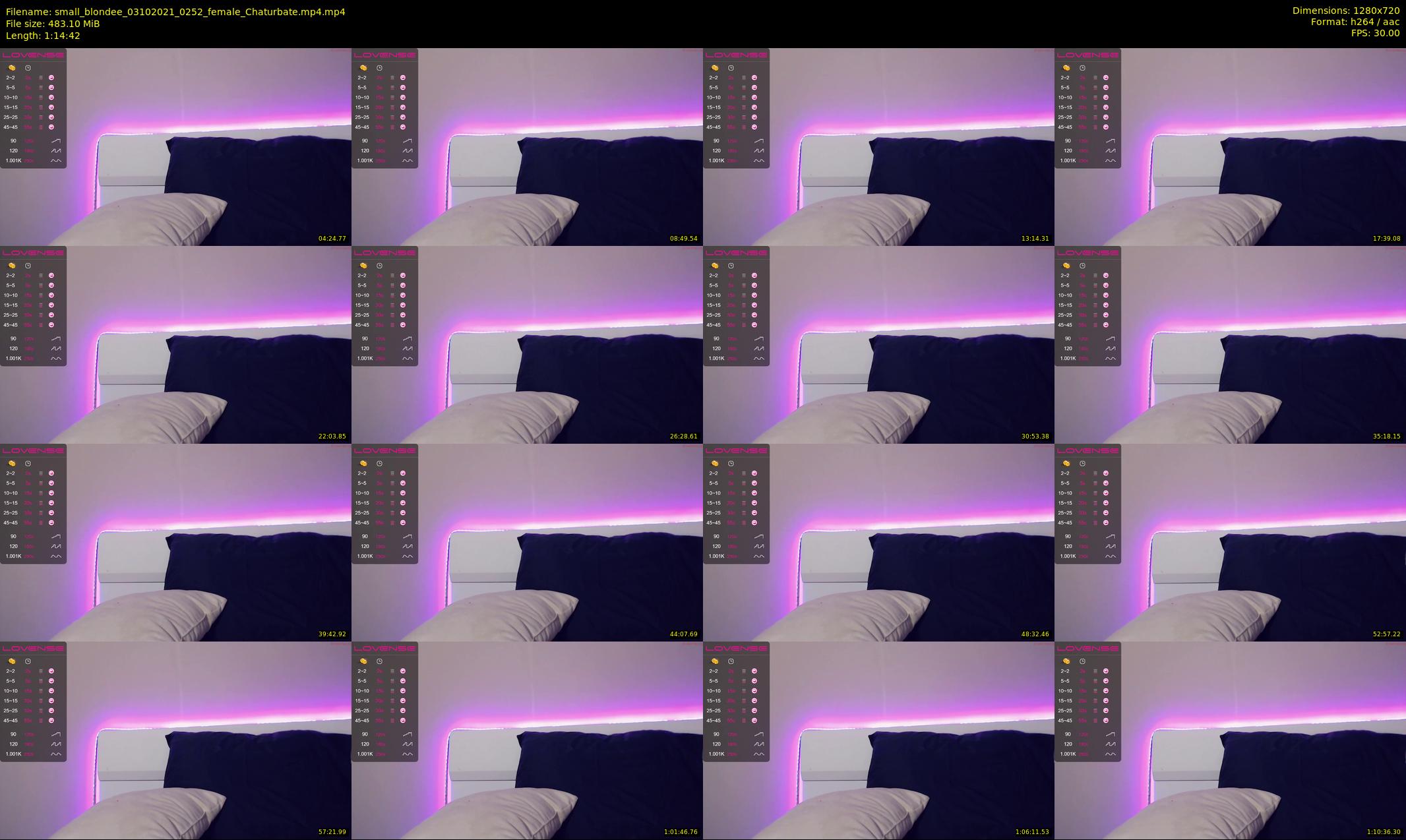 small_blondee — 75 minute Chaturbate female cam show recording, 720p, Oct 3, 2021
