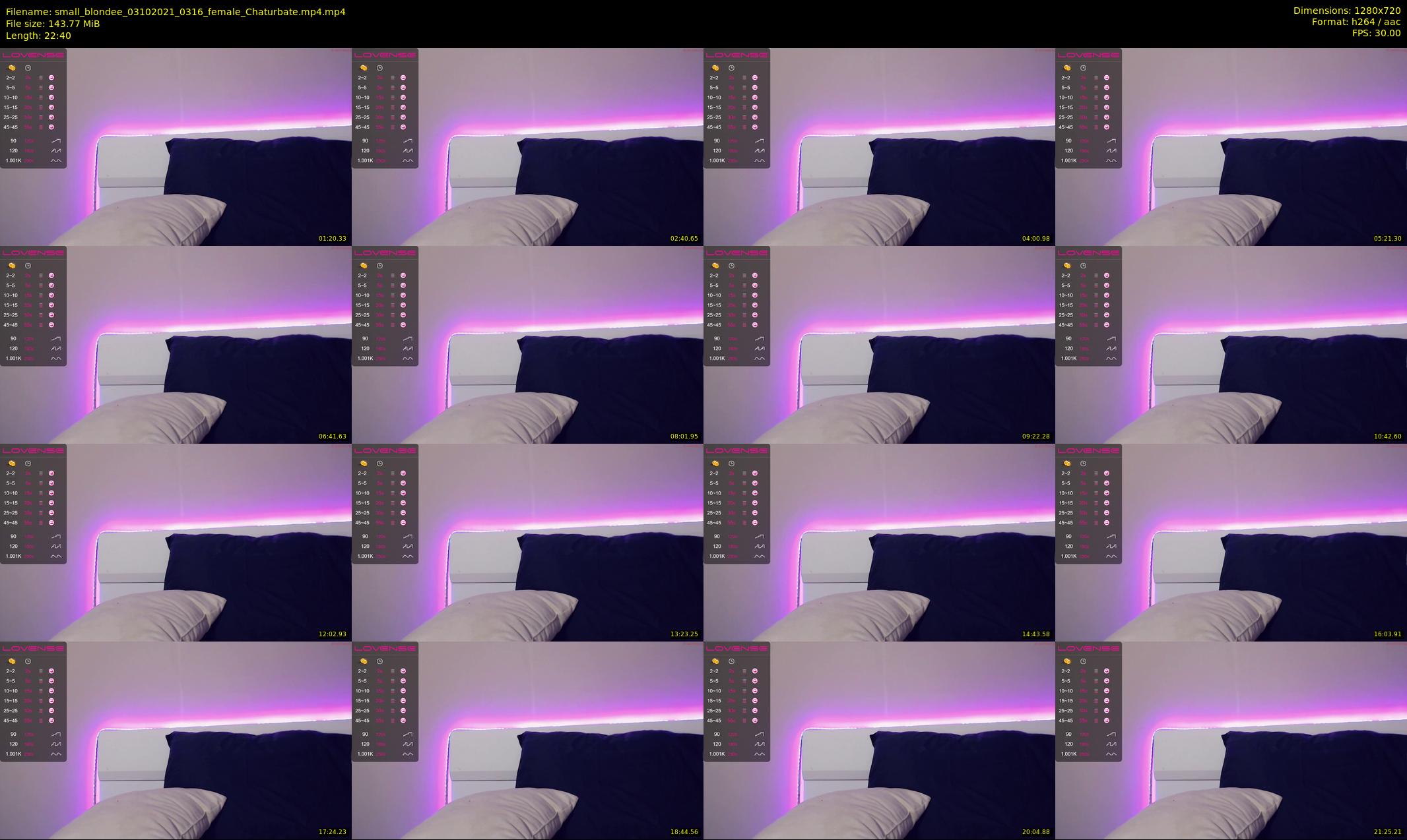 small_blondee — 23 minute Chaturbate female cam show recording, 720p, Oct 3, 2021