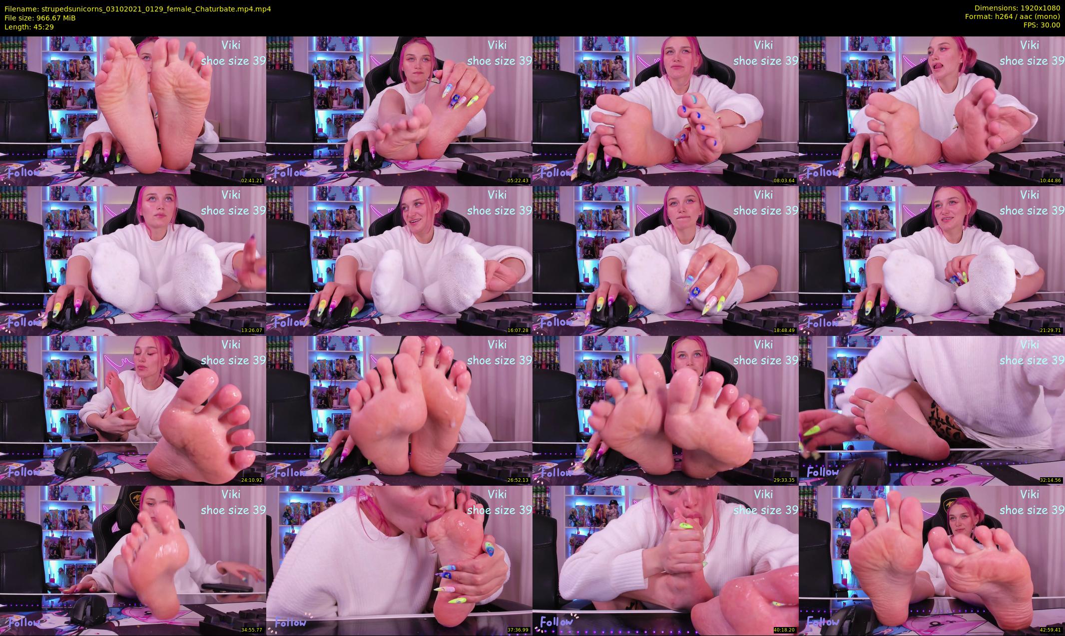 strupedsunicorns — 46 minute Chaturbate couple cam show recording, 1080p, Oct 3, 2021