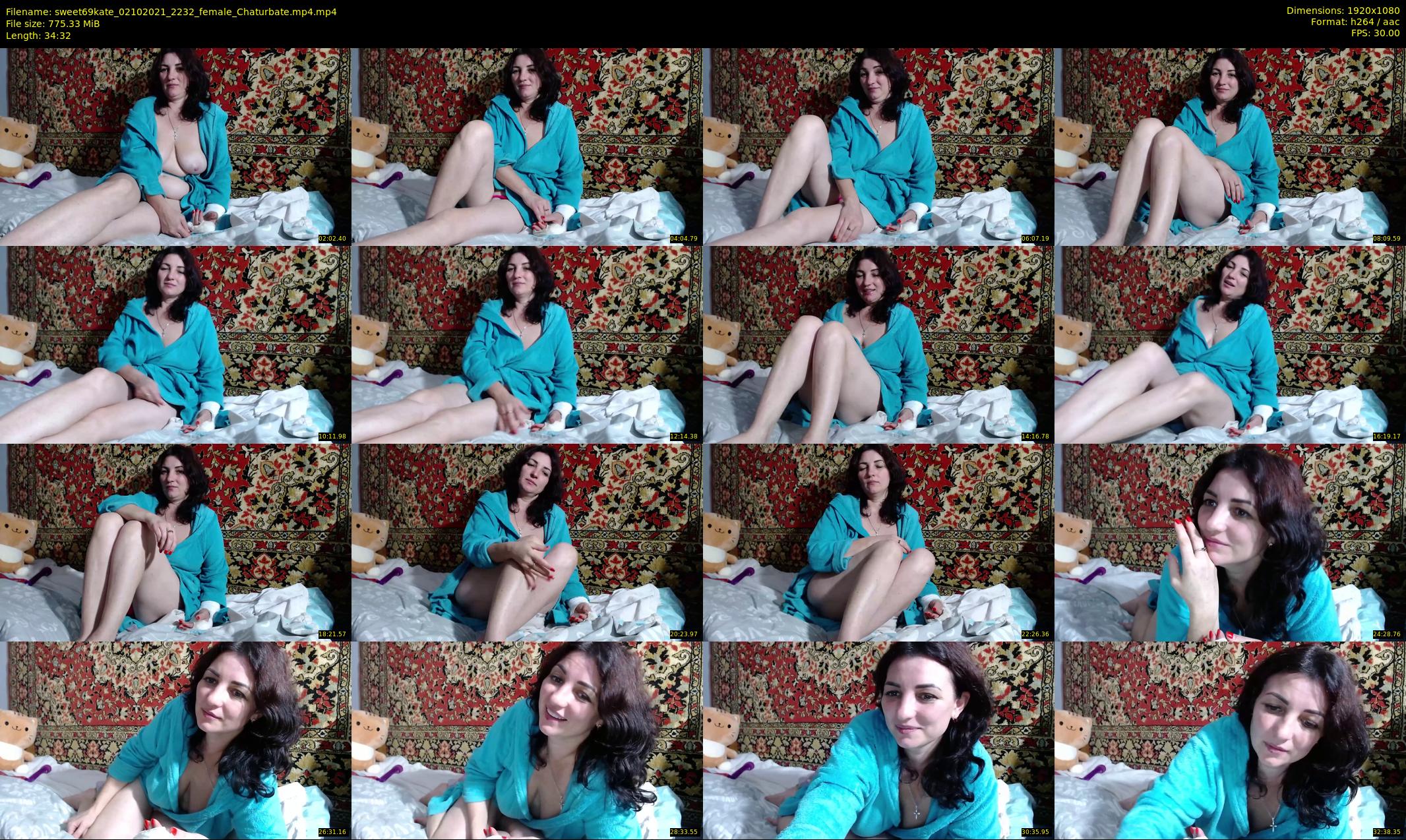 sweet69kate — 35 minute Chaturbate female cam show recording, 1080p, Oct 2, 2021