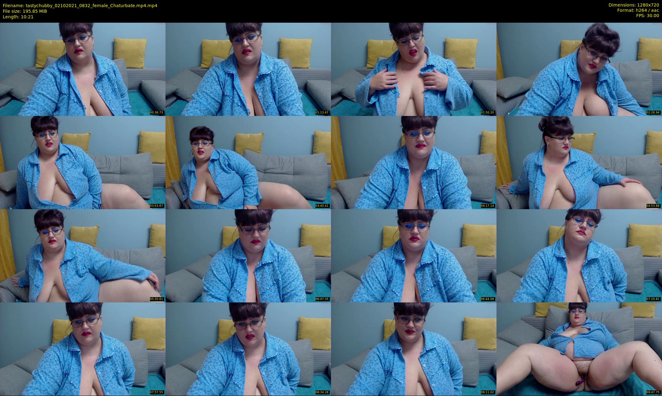 tastychubby — 11 minute Chaturbate female cam show recording, 720p, Oct 2, 2021