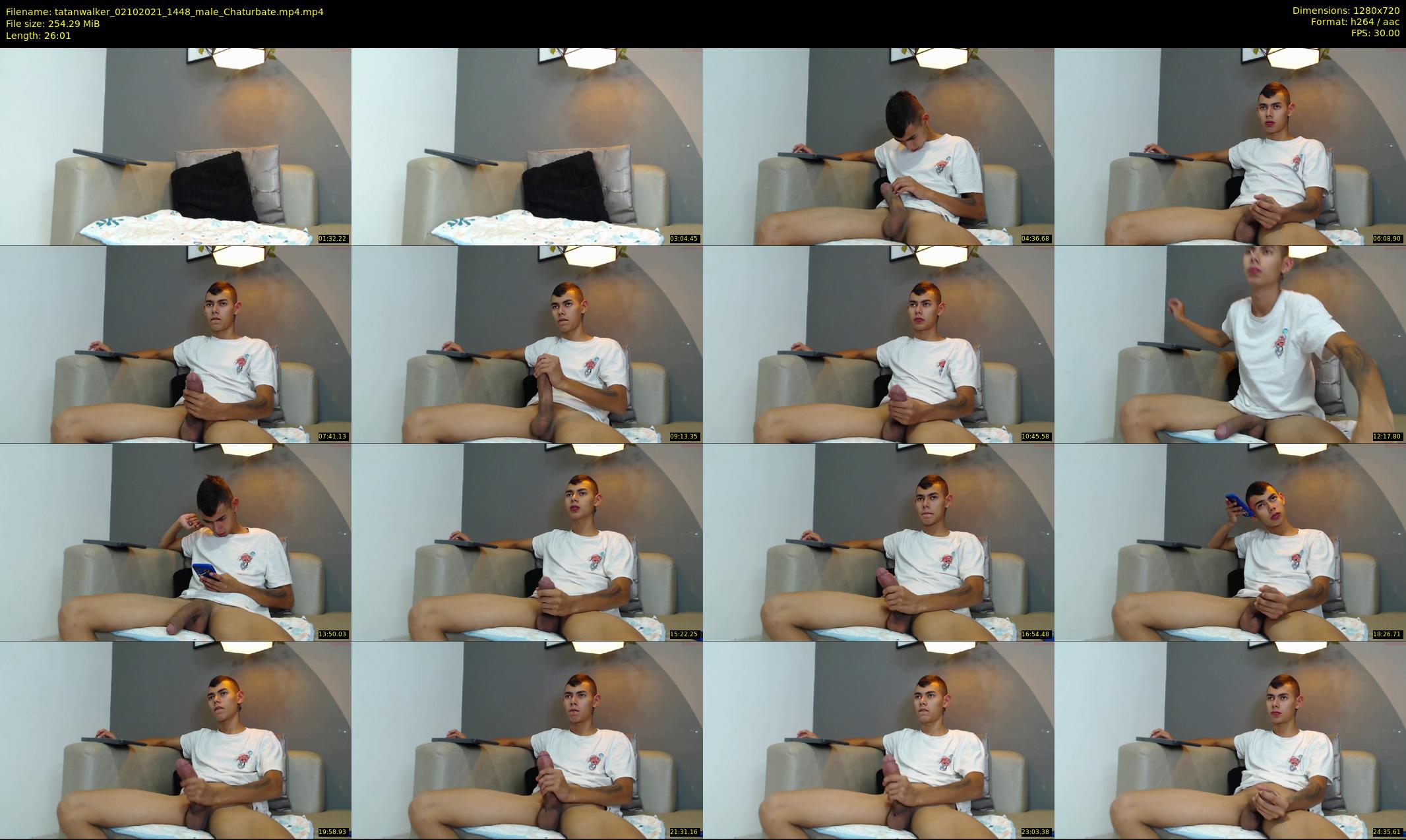 tatanwalker — 27 minute Chaturbate male cam show recording, 720p, Oct 2, 2021