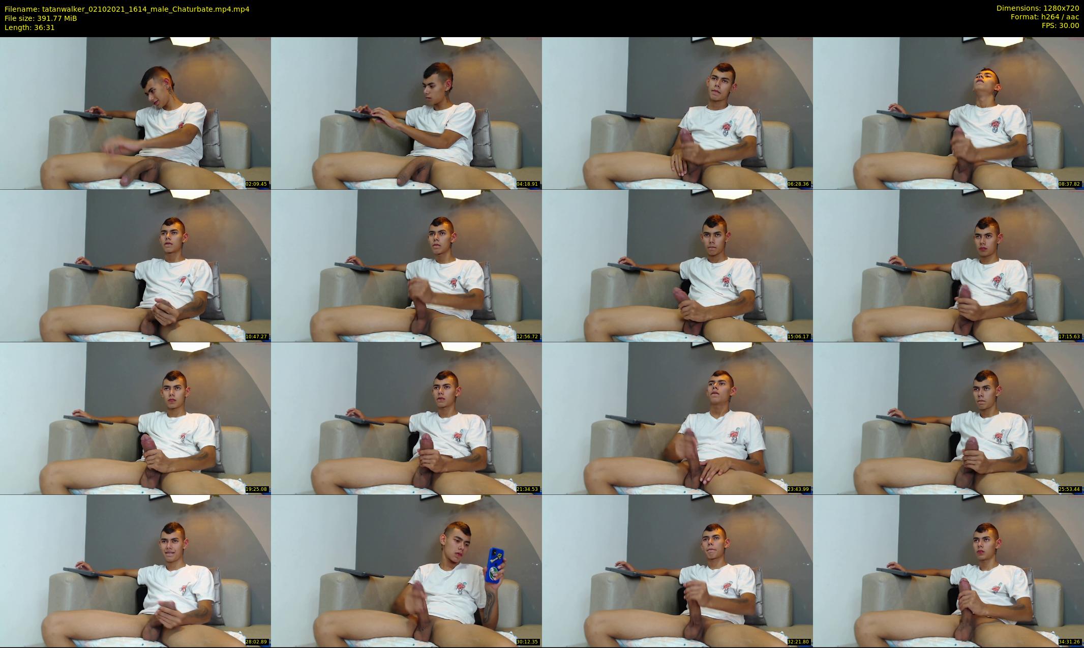 tatanwalker — 37 minute Chaturbate male cam show recording, 720p, Oct 2, 2021
