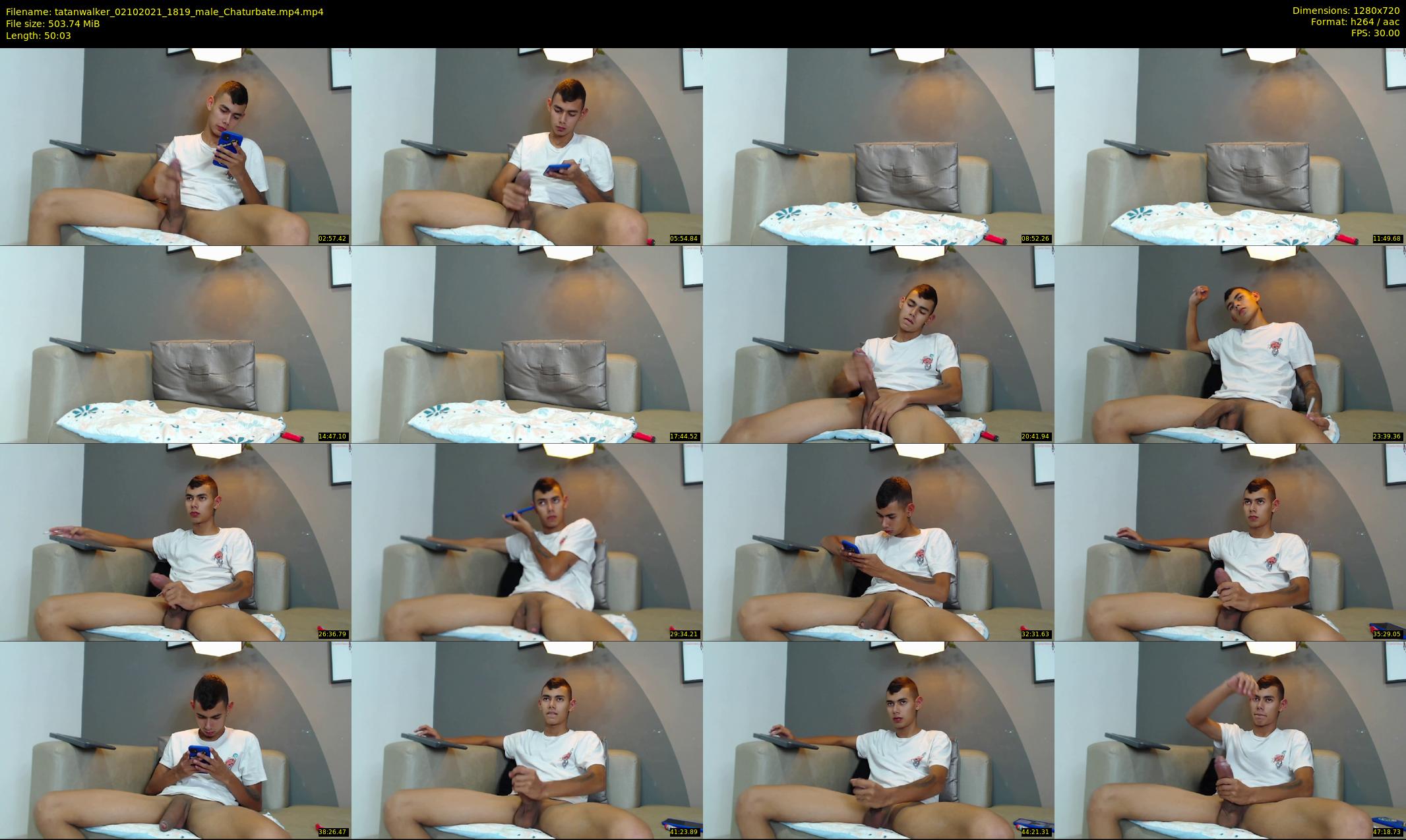 tatanwalker — 51 minute Chaturbate male cam show recording, 720p, Oct 2, 2021