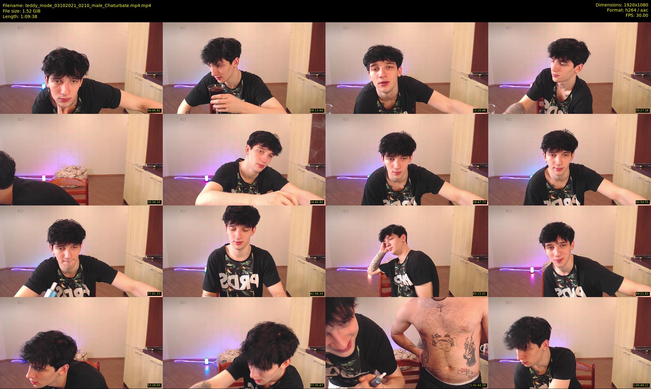 teddy_mode — 70 minute Chaturbate couple cam show recording, 1080p, Oct 3, 2021