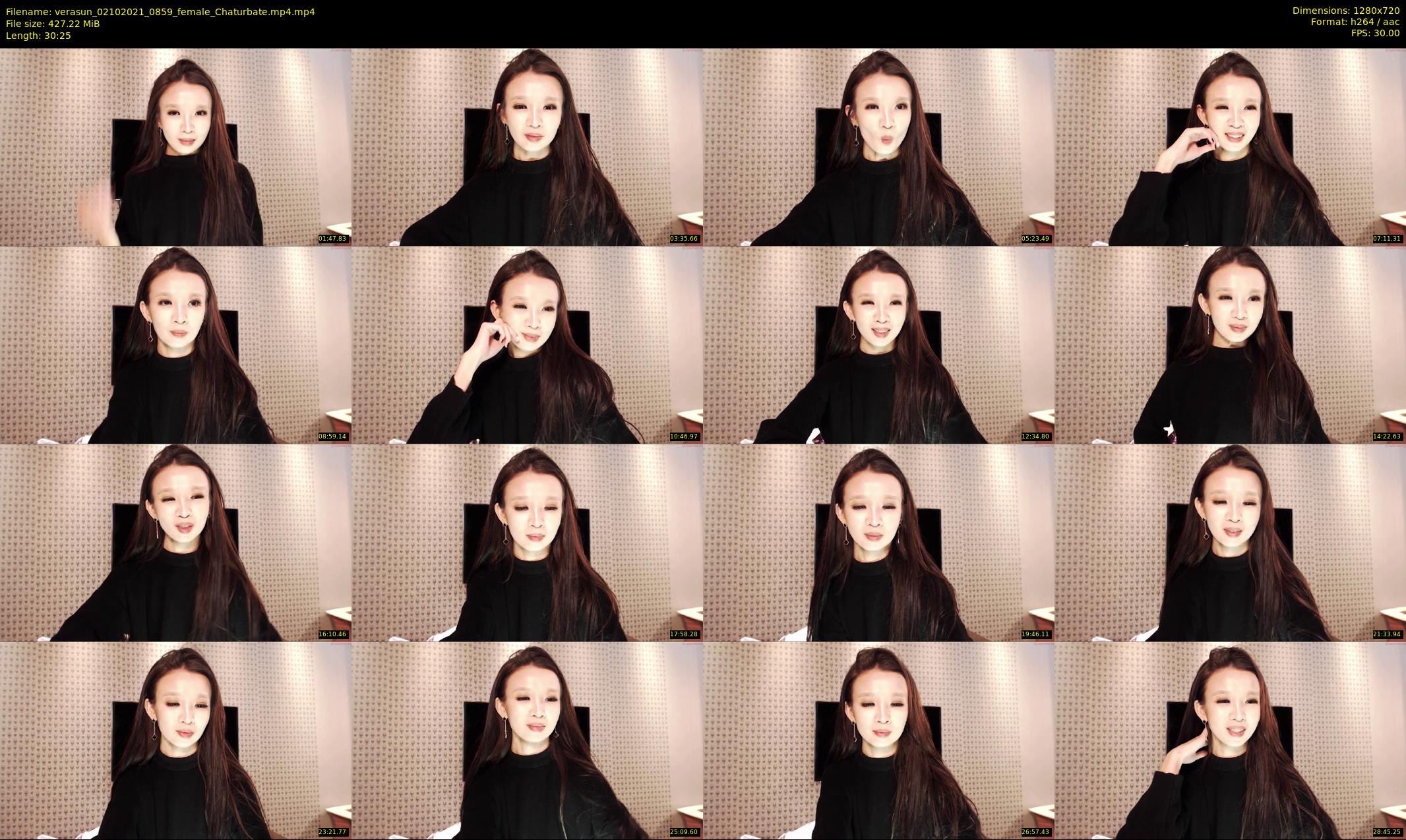 verasun — 31 minute Chaturbate female cam show recording, 720p, Oct 2, 2021