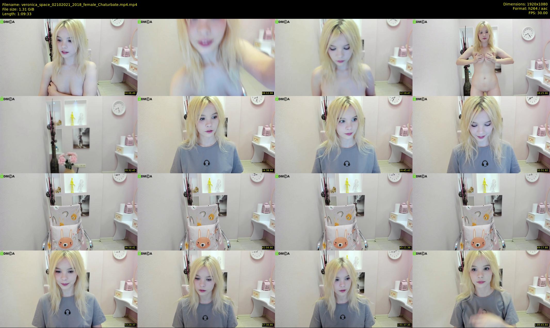 veronica_space — 70 minute Chaturbate female cam show recording, 1080p, Oct 2, 2021