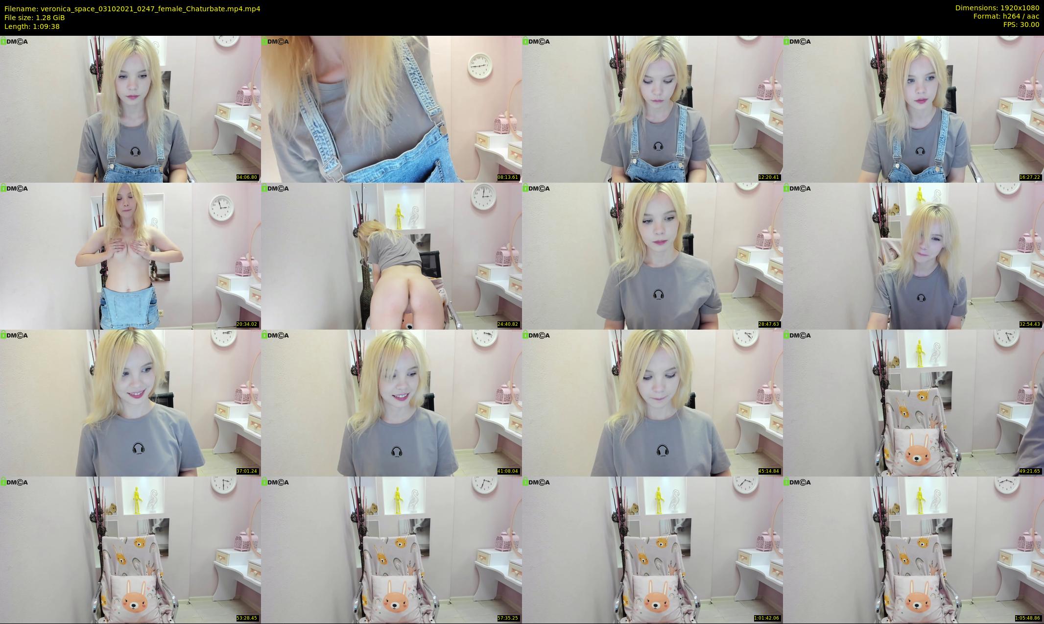 veronica_space — 70 minute Chaturbate female cam show recording, 1080p, Oct 3, 2021