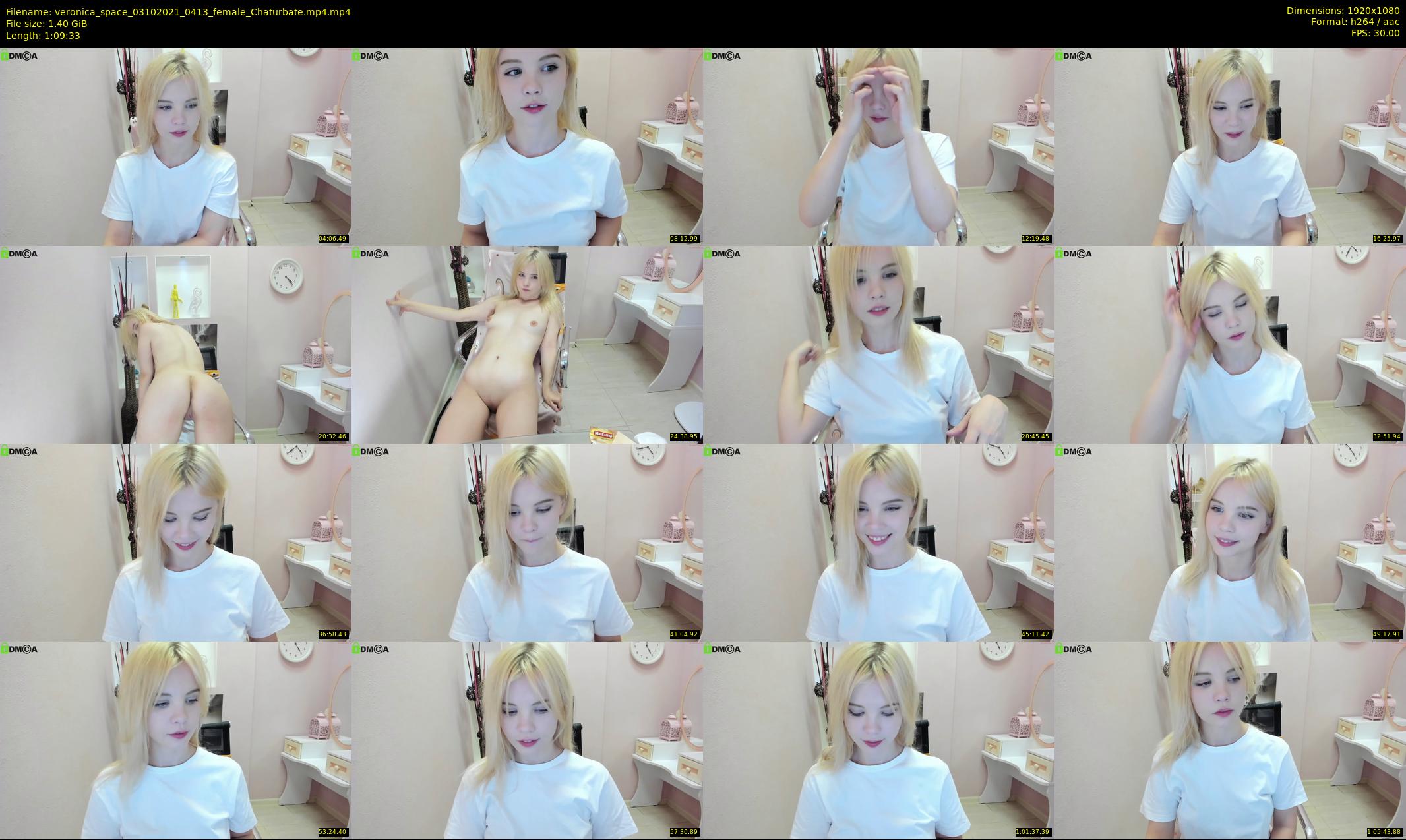 veronica_space — 70 minute Chaturbate female cam show recording, 1080p, Oct 3, 2021