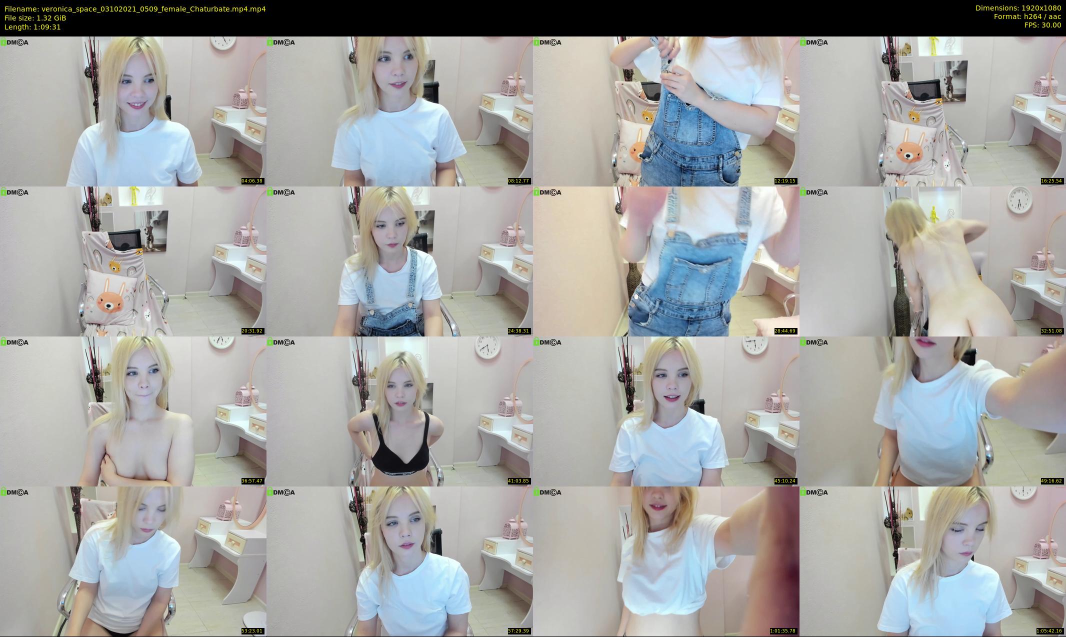 veronica_space — 70 minute Chaturbate female cam show recording, 1080p, Oct 3, 2021