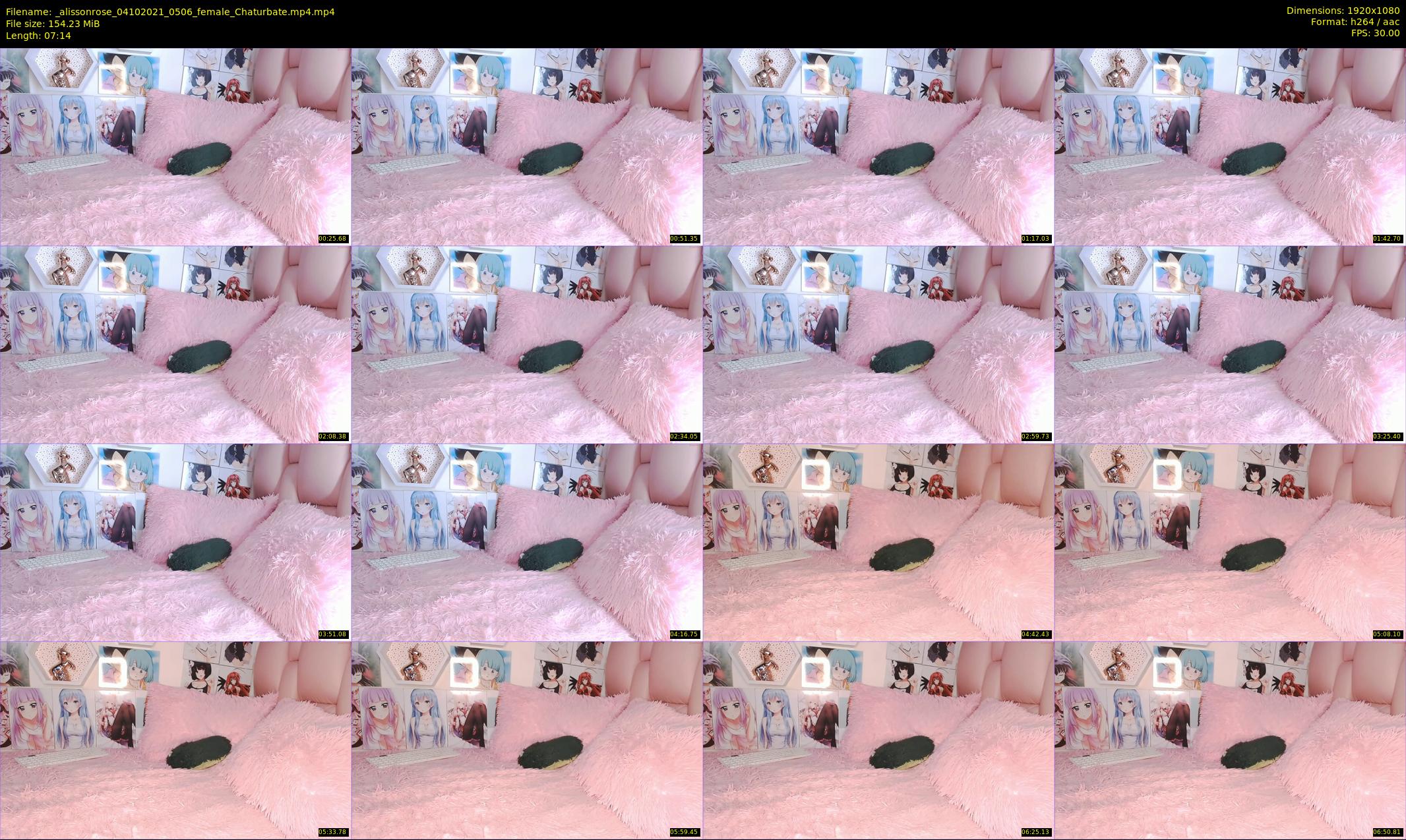 _alissonrose — 8 minute Chaturbate female cam show recording, 1080p, Oct 4, 2021