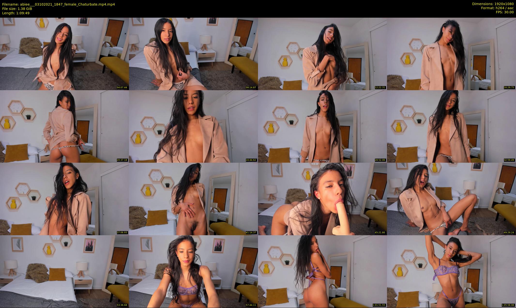 abiee__ — 70 minute Chaturbate female cam show recording, 1080p, Oct 3, 2021