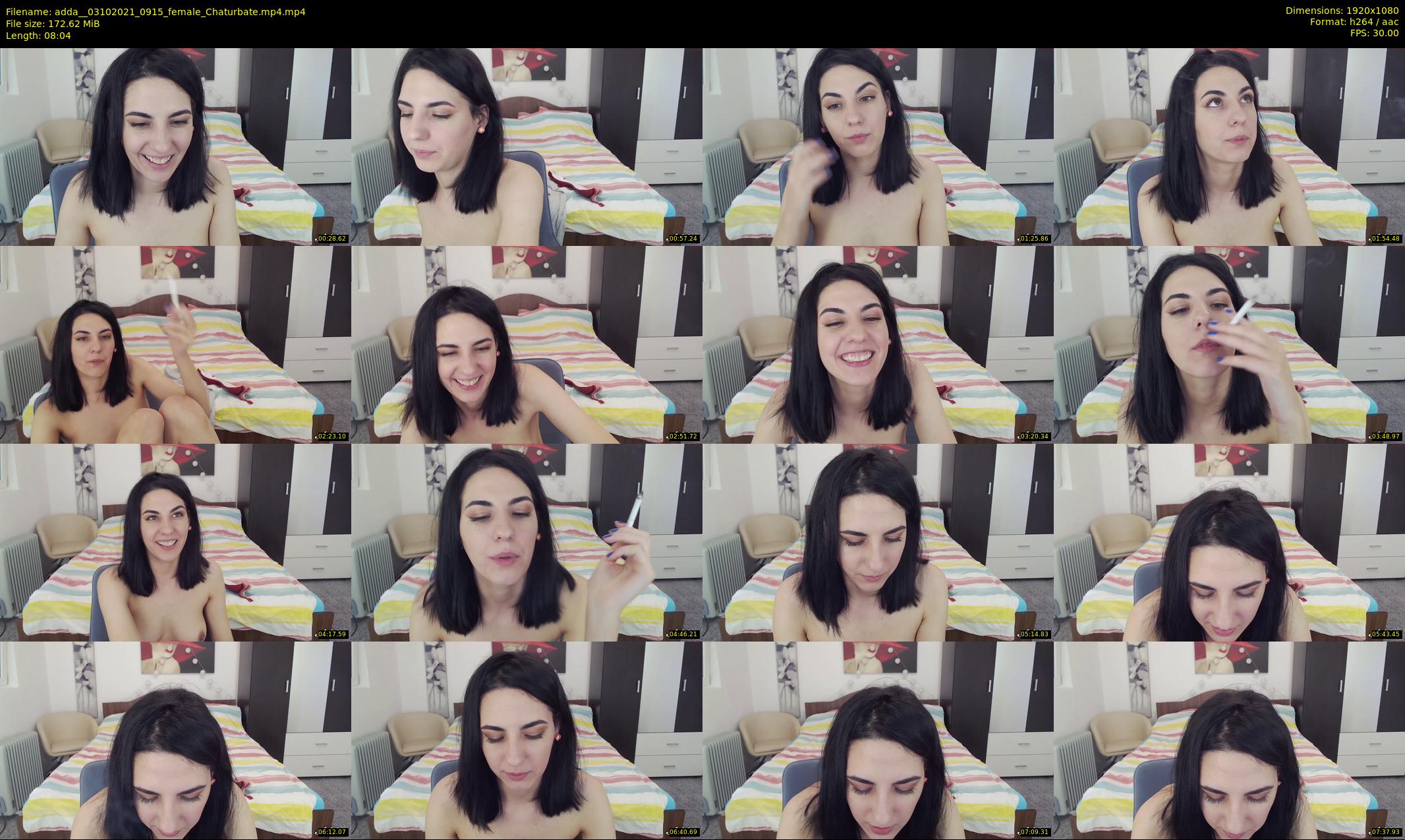 adda_ — 9 minute Chaturbate female cam show recording, 1080p, Oct 3, 2021