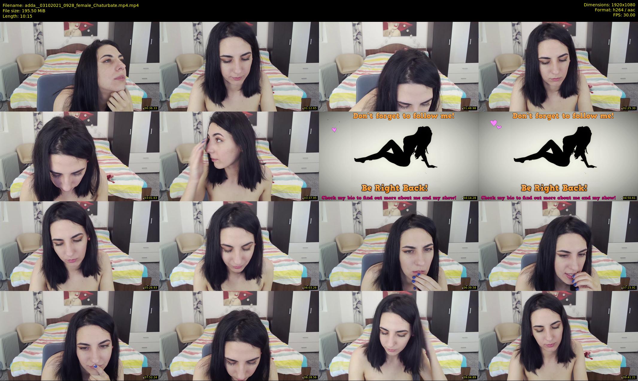 adda_ — 11 minute Chaturbate female cam show recording, 1080p, Oct 3, 2021
