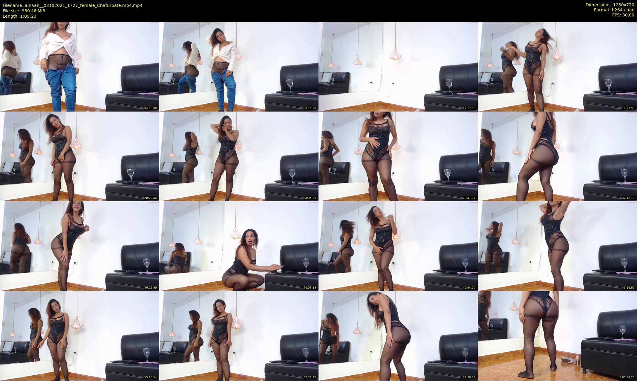 ainaah_ — 70 minute Chaturbate female cam show recording, 720p, Oct 3, 2021