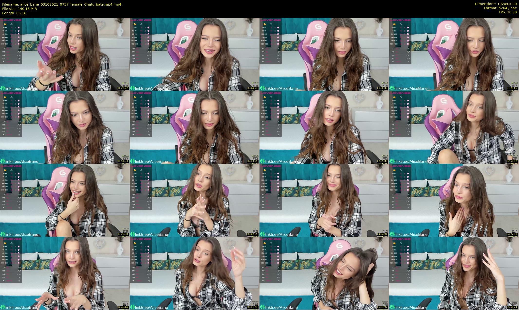 alice_bane — 7 minute Chaturbate female cam show recording, 1080p, Oct 3, 2021