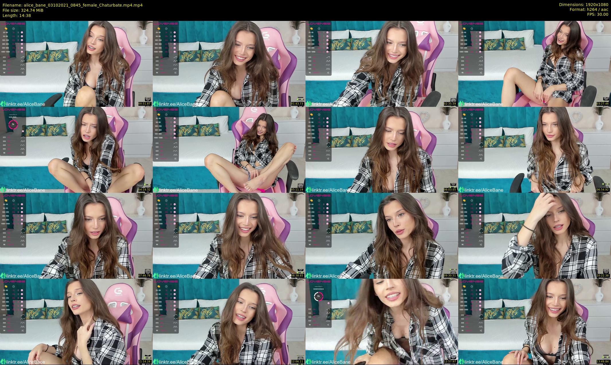alice_bane — 15 minute Chaturbate female cam show recording, 1080p, Oct 3, 2021