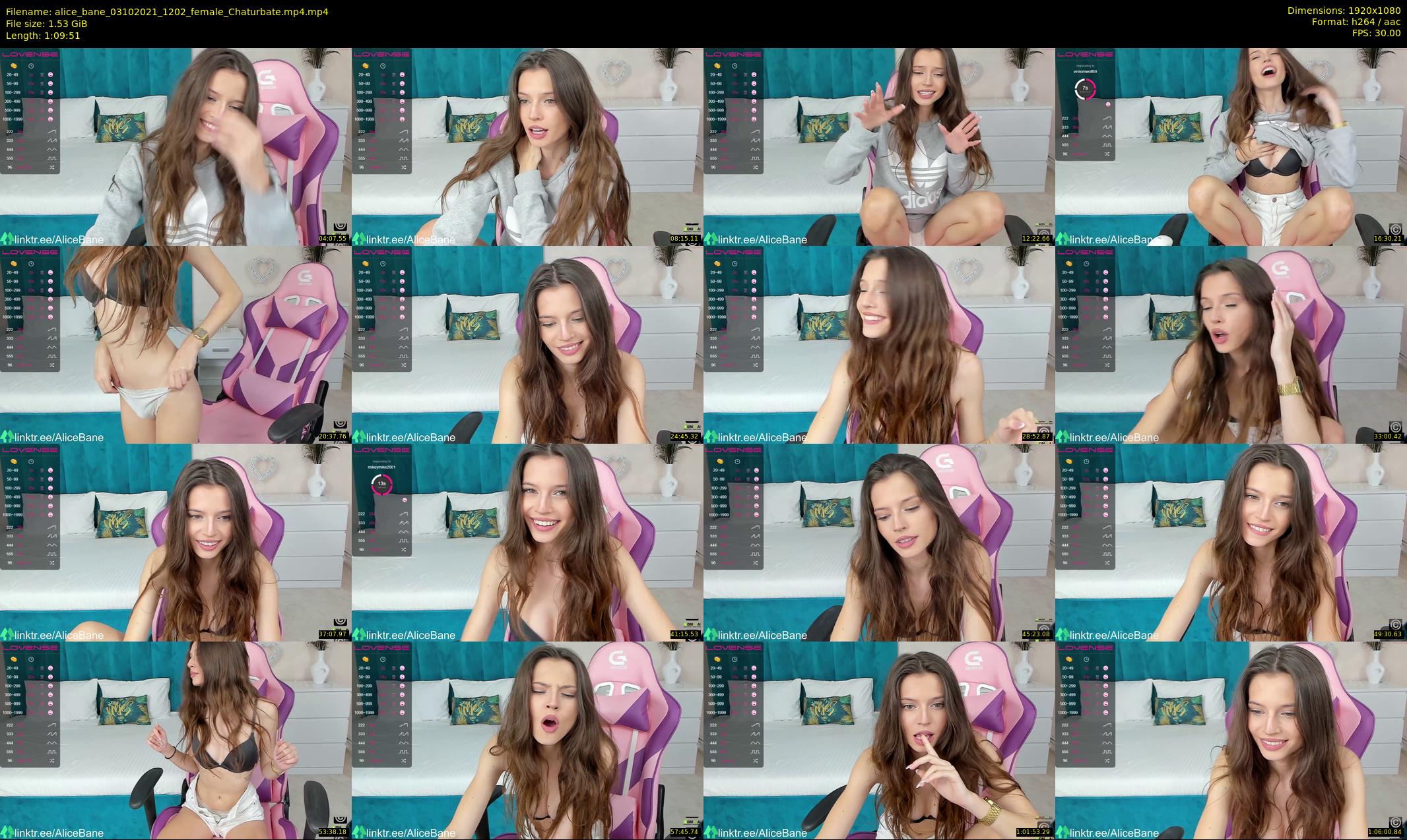 alice_bane — 70 minute Chaturbate female cam show recording, 1080p, Oct 3, 2021