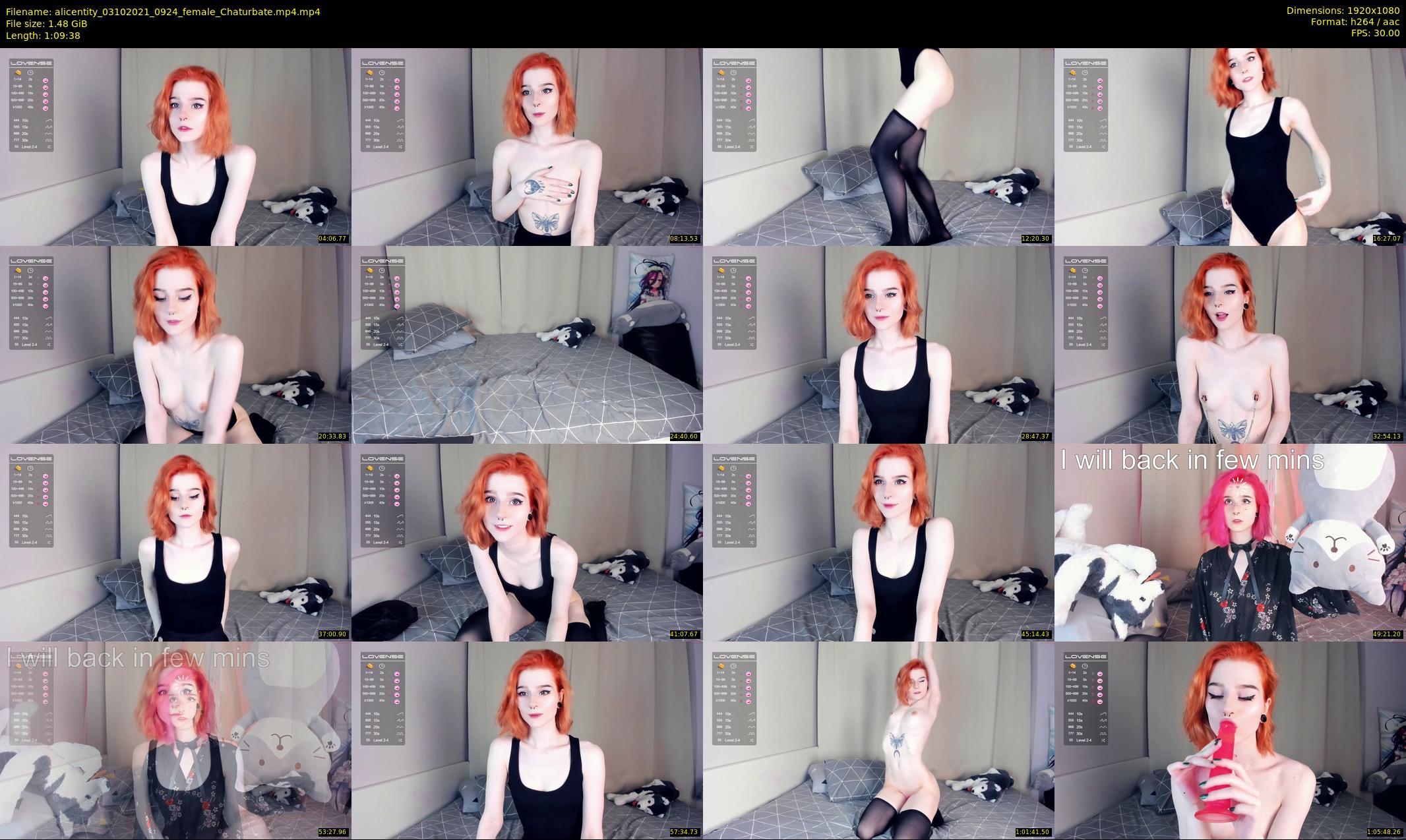 alicentity — 70 minute Chaturbate female cam show recording, 1080p, Oct 3, 2021