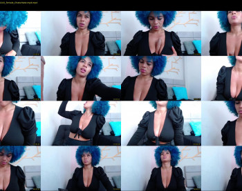 angelik_blue — 64 minute Chaturbate female cam show recording, 720p, Oct 3, 2021