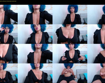 angelik_blue — 64 minute Chaturbate female cam show recording, 720p, Oct 3, 2021