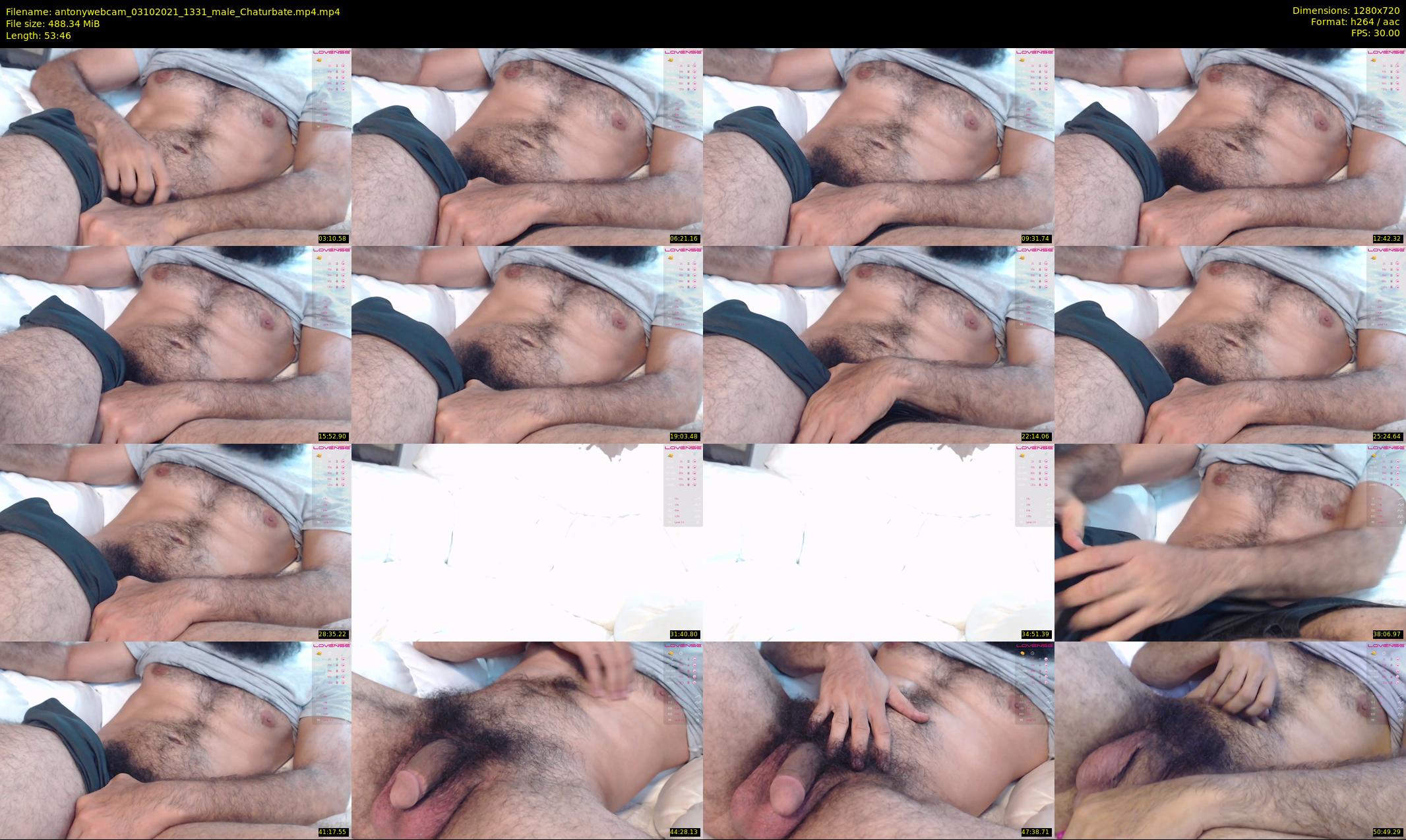antonywebcam — 54 minute Chaturbate male cam show recording, 720p, Oct 3, 2021
