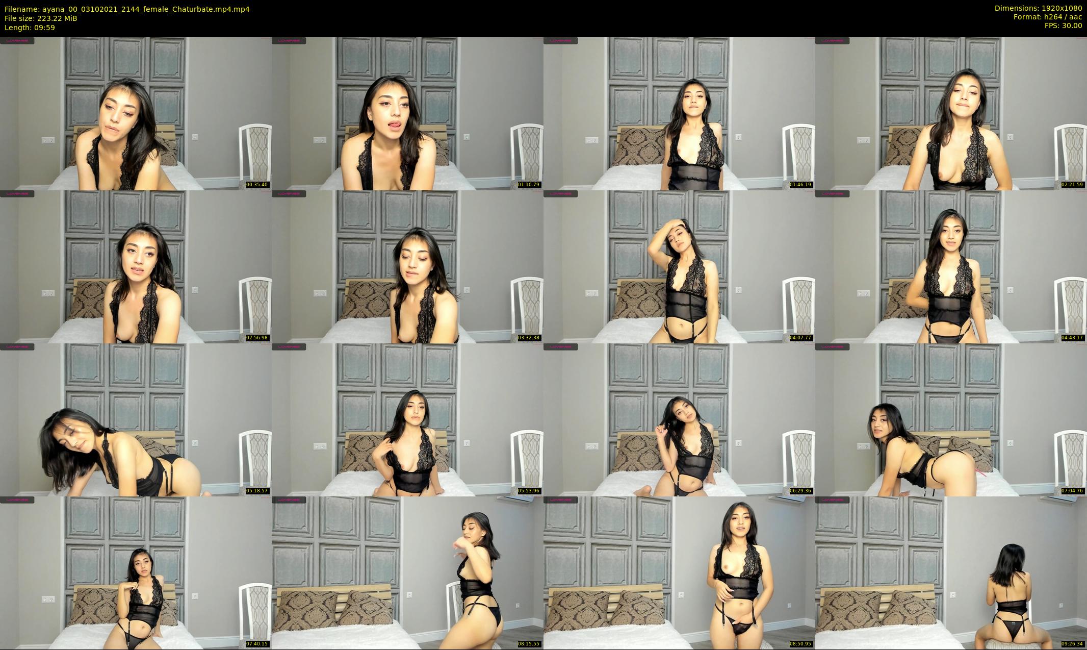 ayana_00 — 10 minute Chaturbate female cam show recording, 1080p, Oct 3, 2021