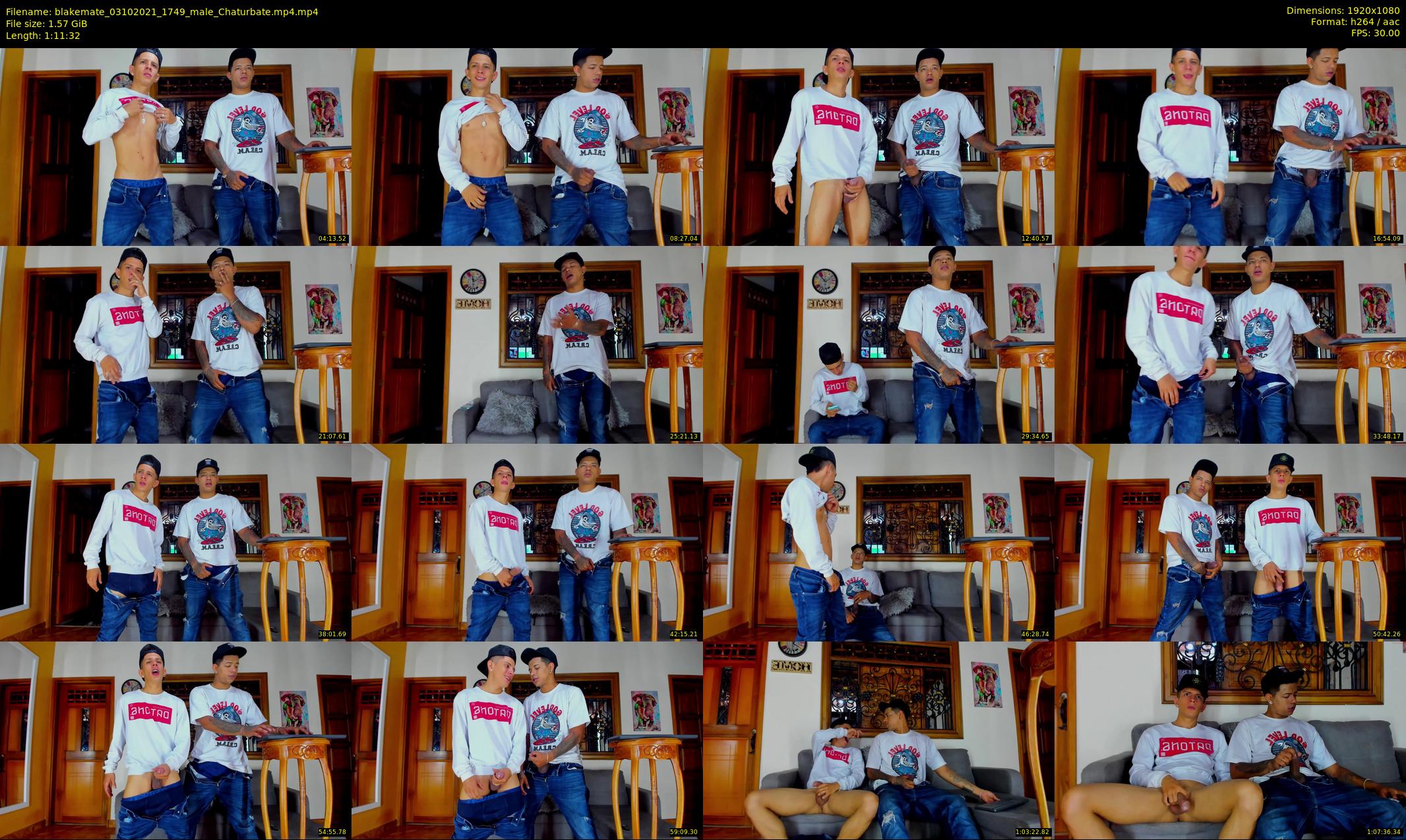 blakemate — 72 minute Chaturbate male cam show recording, 1080p, Oct 3, 2021