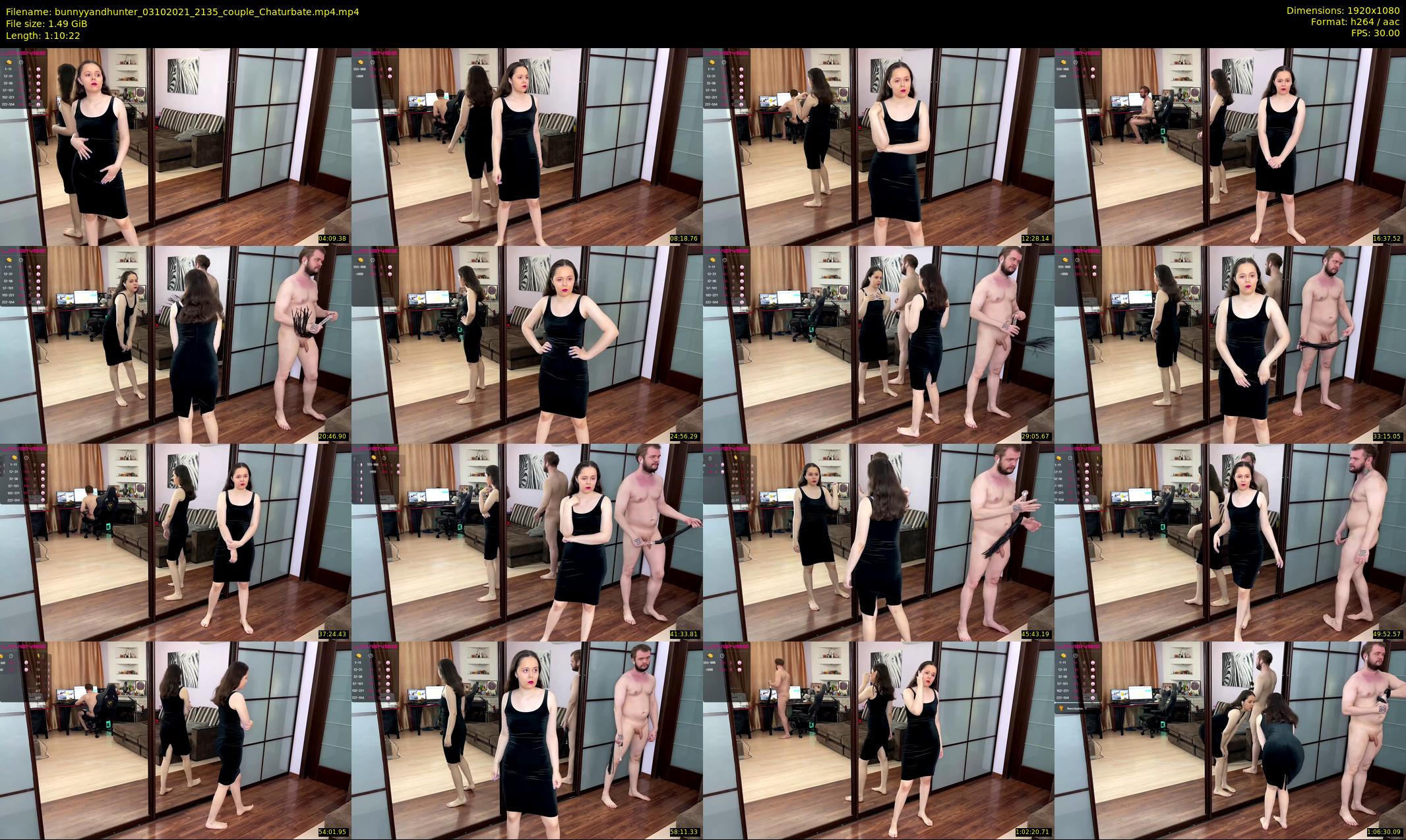 bunnyyandhunter — 71 minute Chaturbate couple cam show recording, 1080p, Oct 3, 2021
