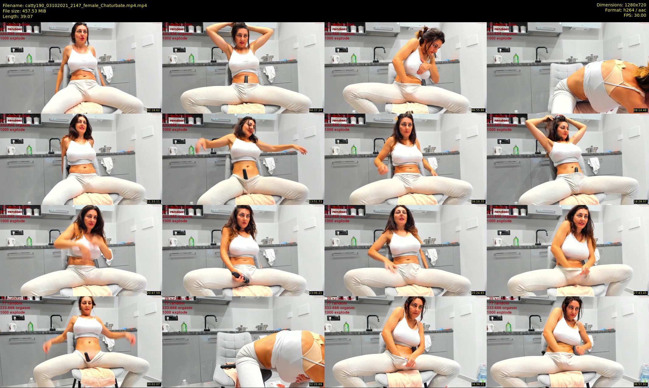 catty190 — 40 minute Chaturbate female cam show recording, 720p, Oct 3, 2021