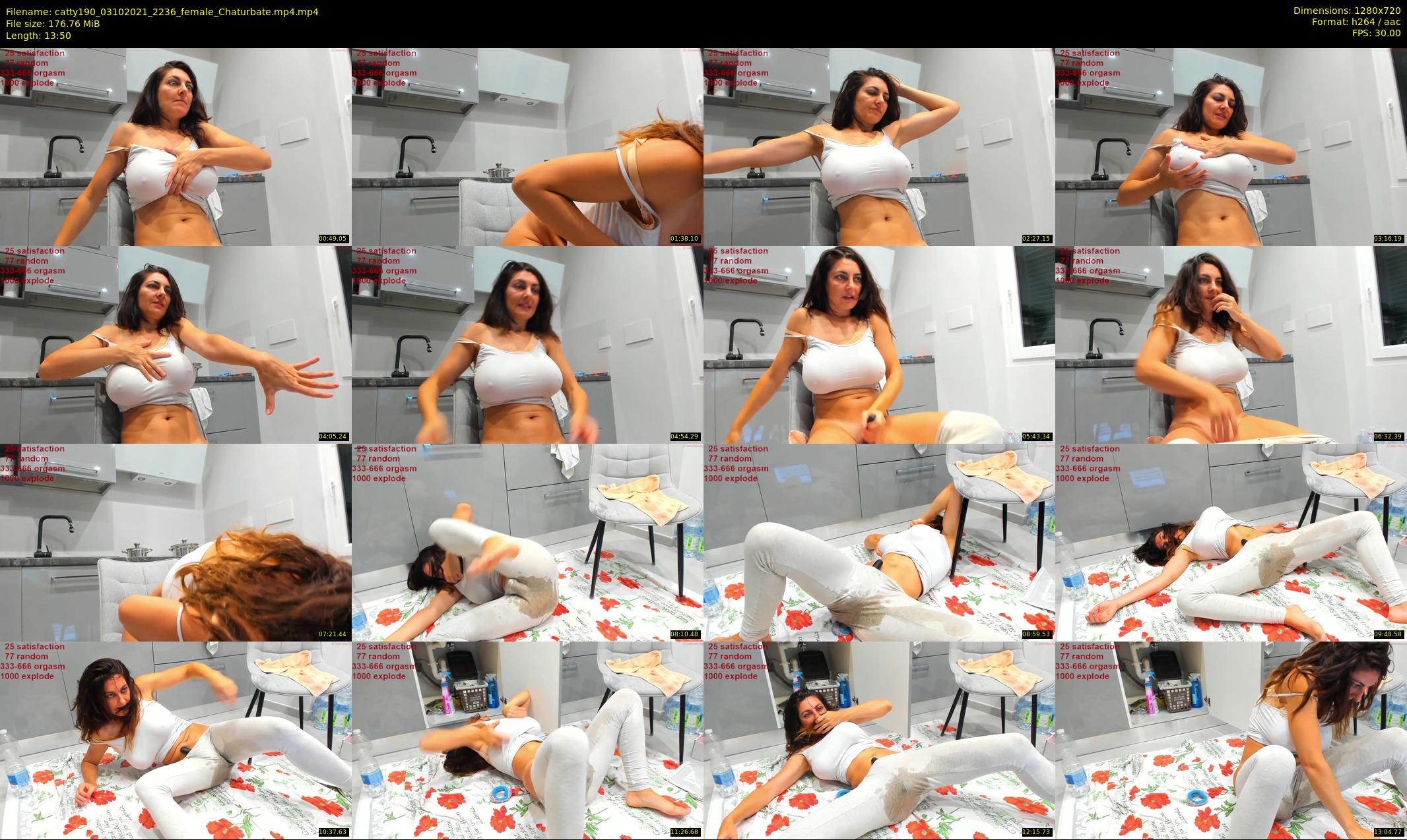 catty190 — 14 minute Chaturbate female cam show recording, 720p, Oct 3, 2021