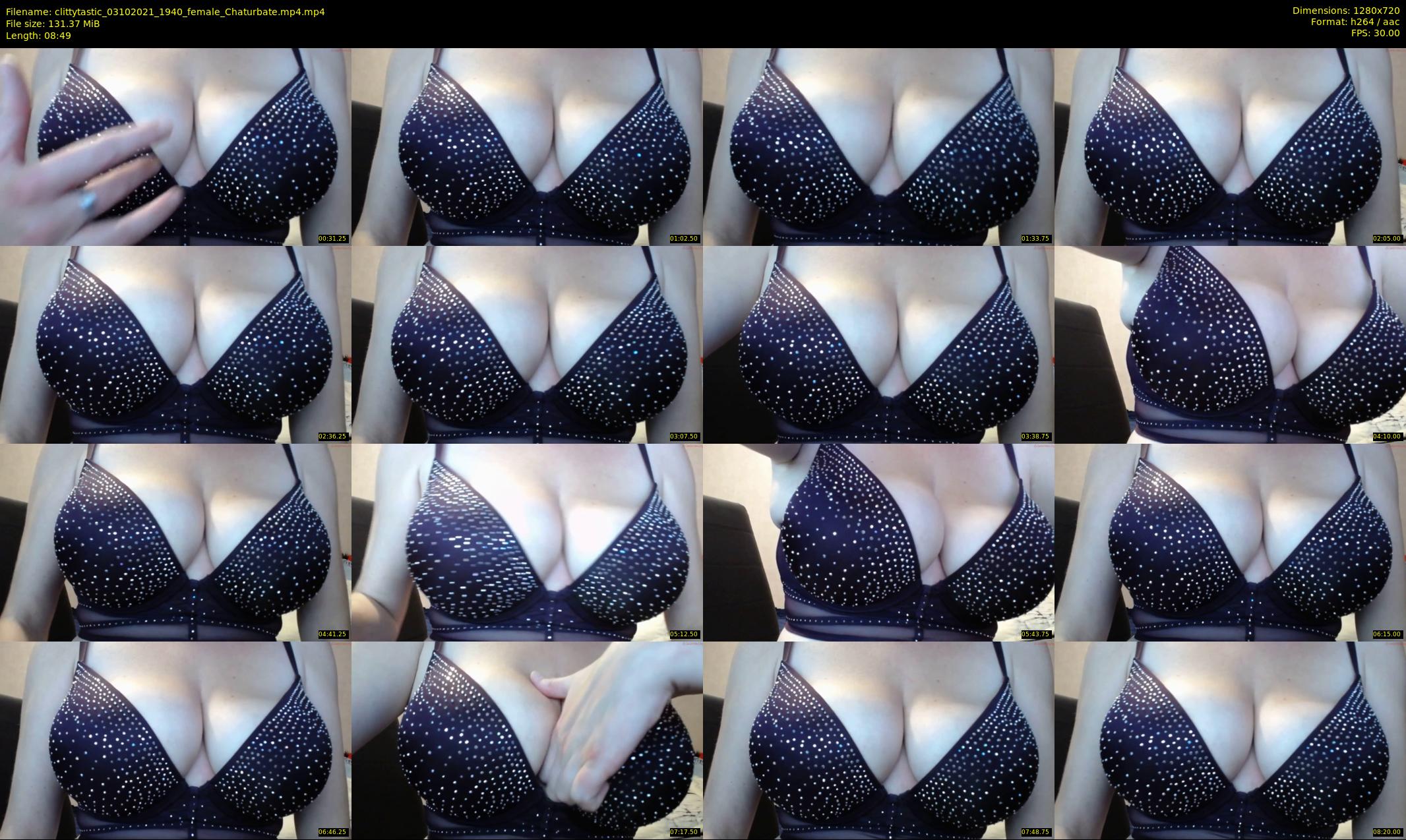 clittytastic — 9 minute Chaturbate female cam show recording, 720p, Oct 3, 2021