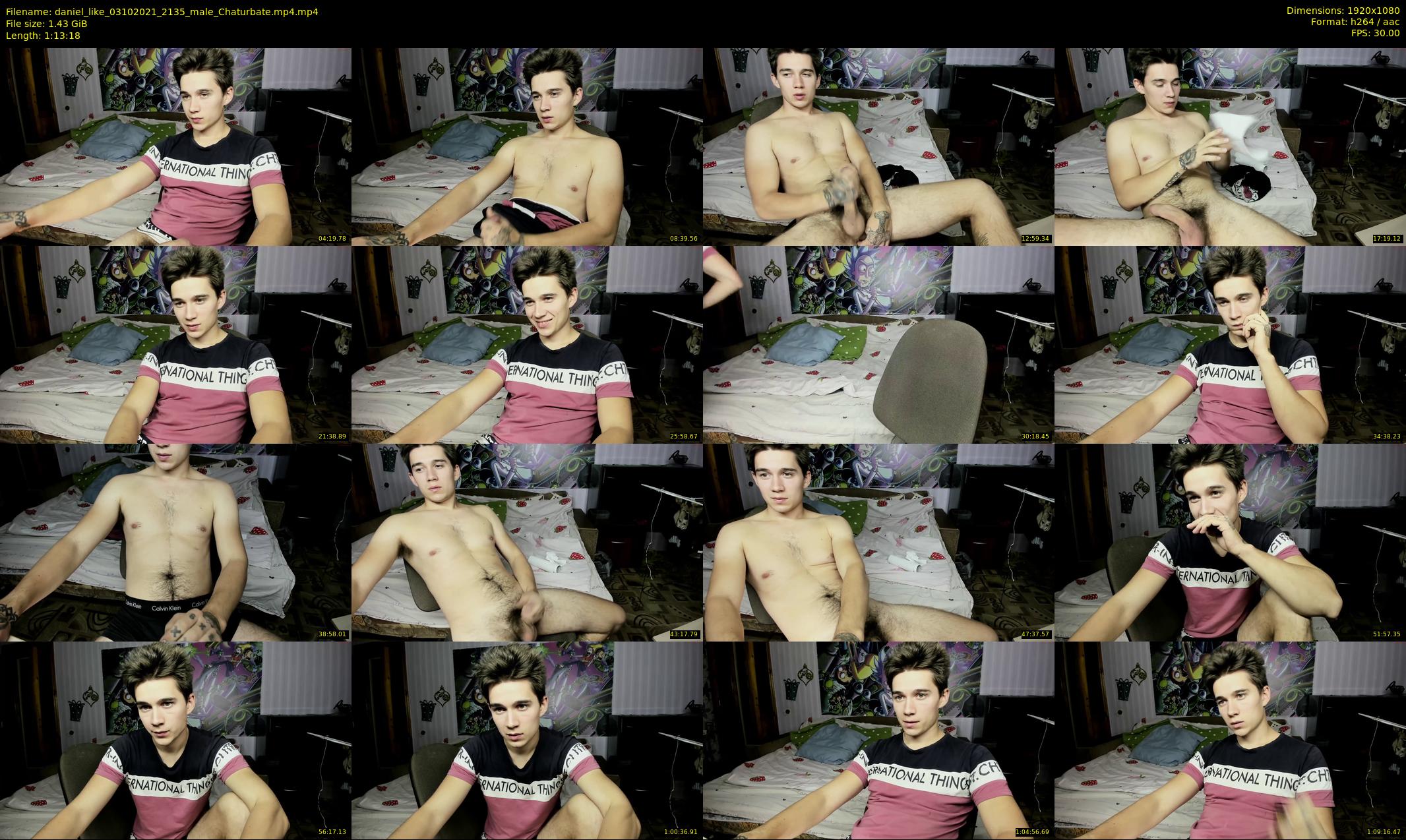 daniel_like — 74 minute Chaturbate male cam show recording, 1080p, Oct 3, 2021