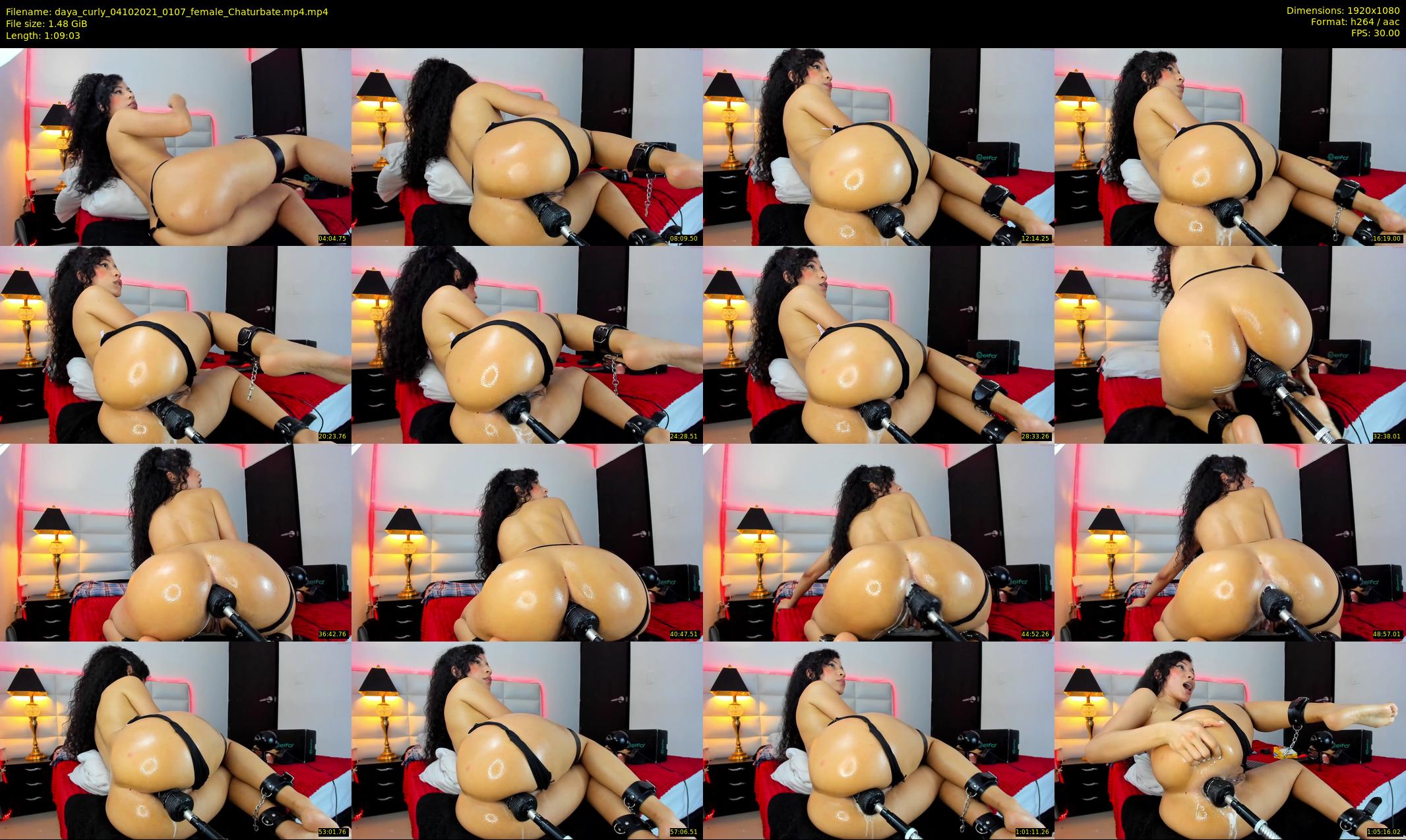 daya_curly — 70 minute Chaturbate female cam show recording, 1080p, Oct 4, 2021