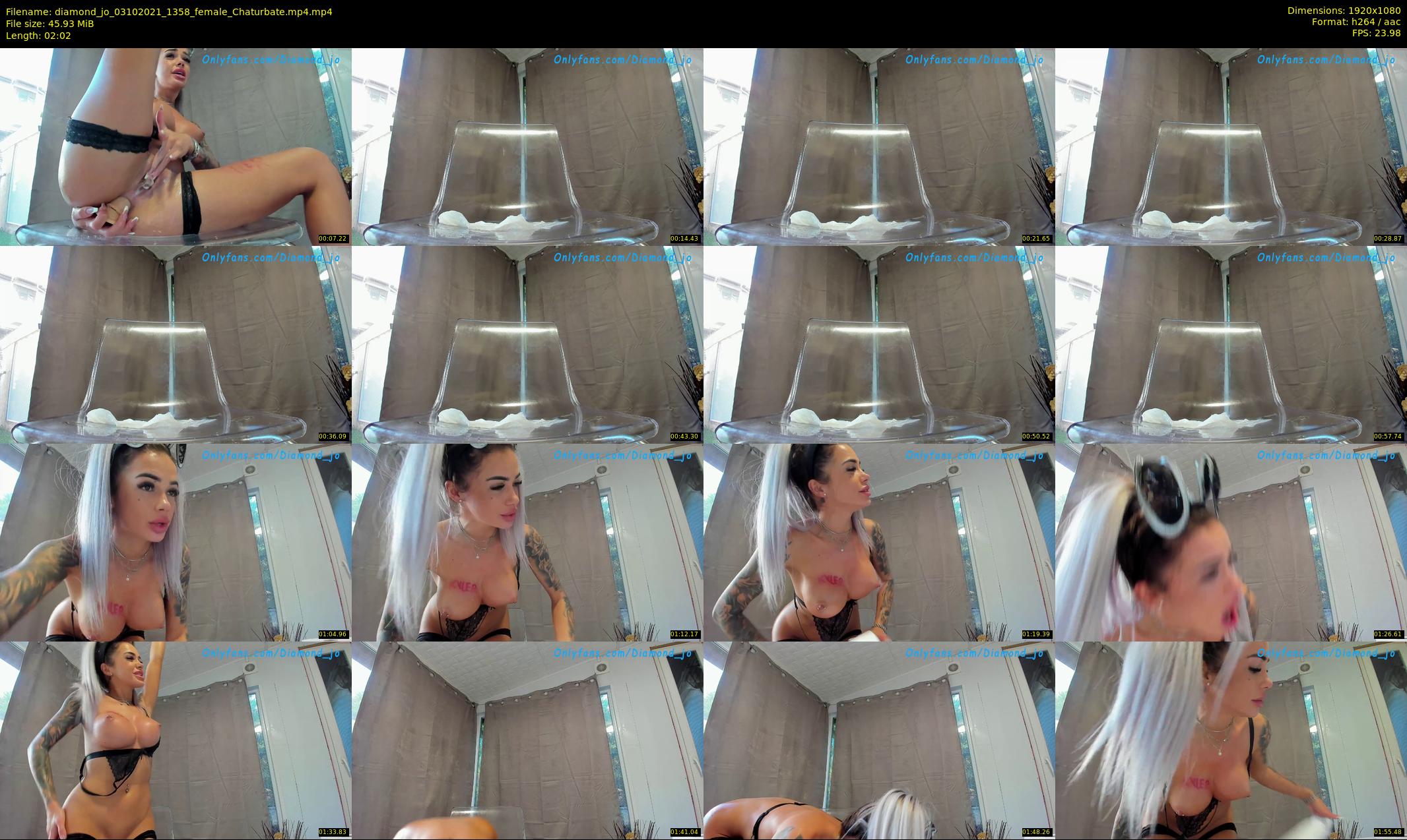 diamond_jo — 3 minute Chaturbate female cam show recording, 1080p, Oct 3, 2021