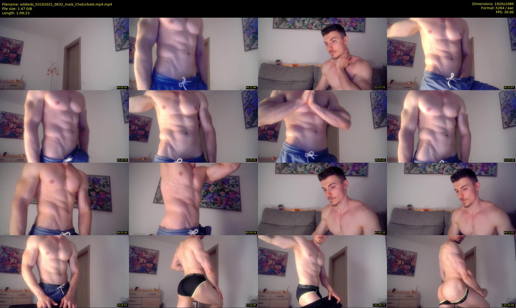 eddieds — 70 minute Chaturbate male cam show recording, 1080p, Oct 3, 2021