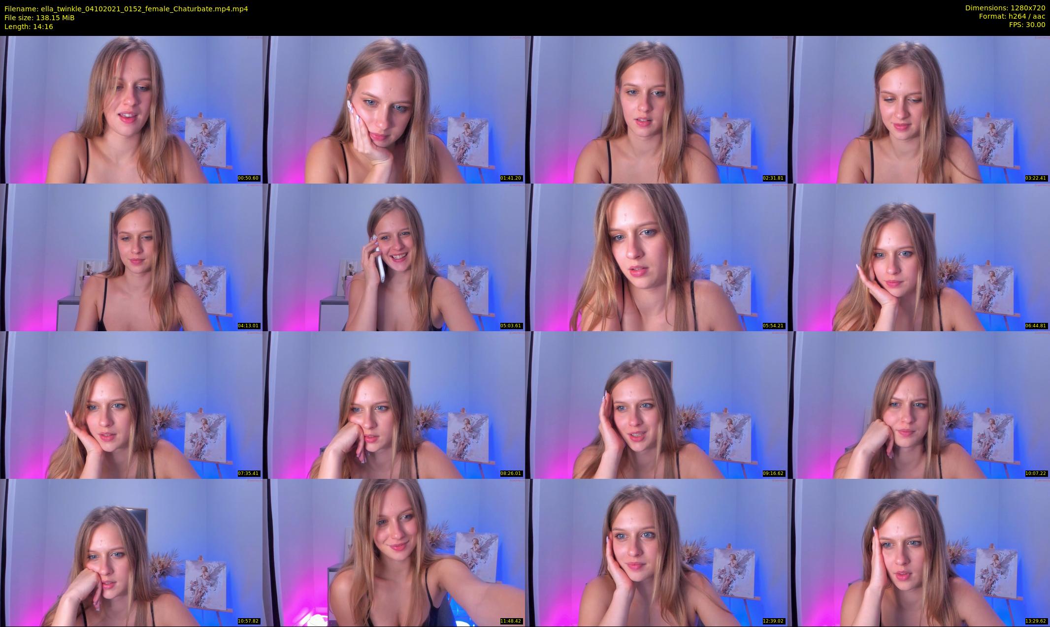 ella_twinkle — 15 minute Chaturbate female cam show recording, 720p, Oct 4, 2021