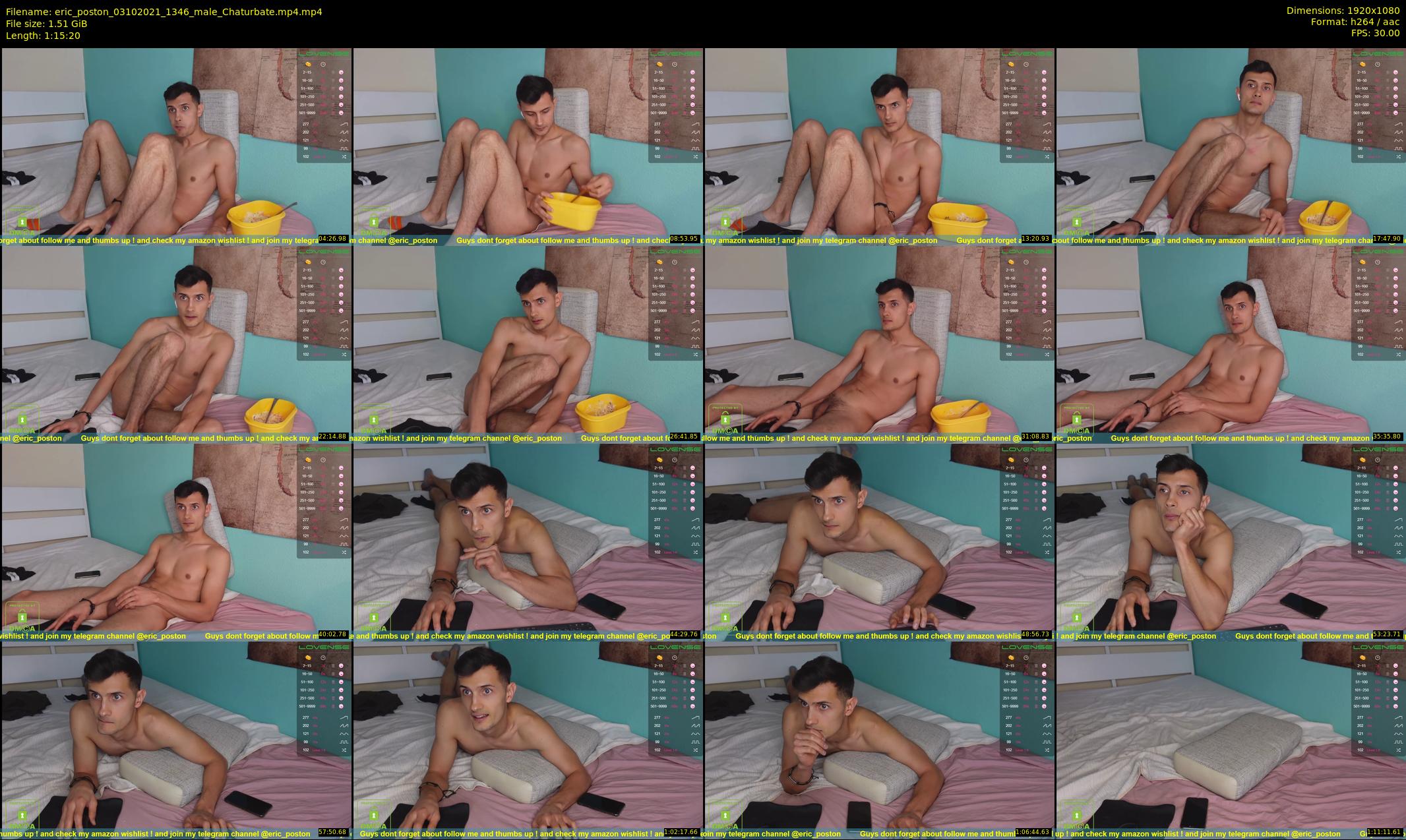 eric_poston — 76 minute Chaturbate male cam show recording, 1080p, Oct 3, 2021