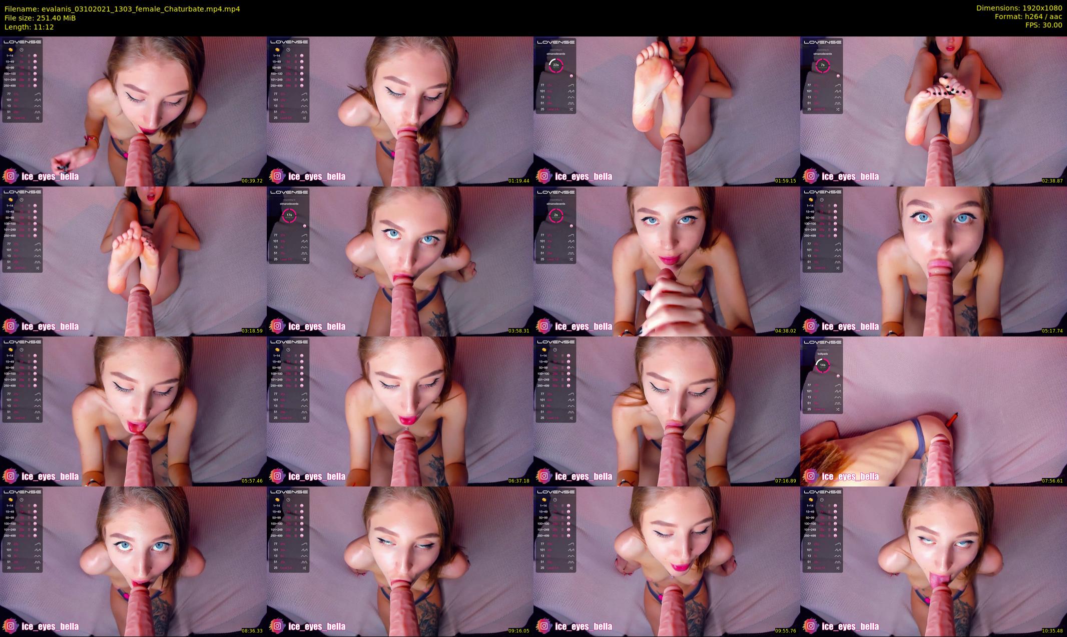 evalanis — 12 minute Chaturbate couple cam show recording, 1080p, Oct 3, 2021