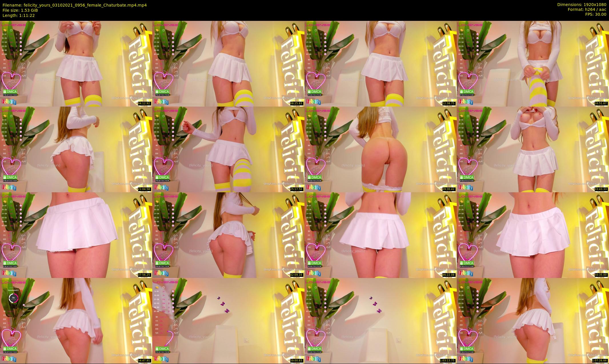 felicity_yours — 72 minute Chaturbate female cam show recording, 1080p, Oct 3, 2021