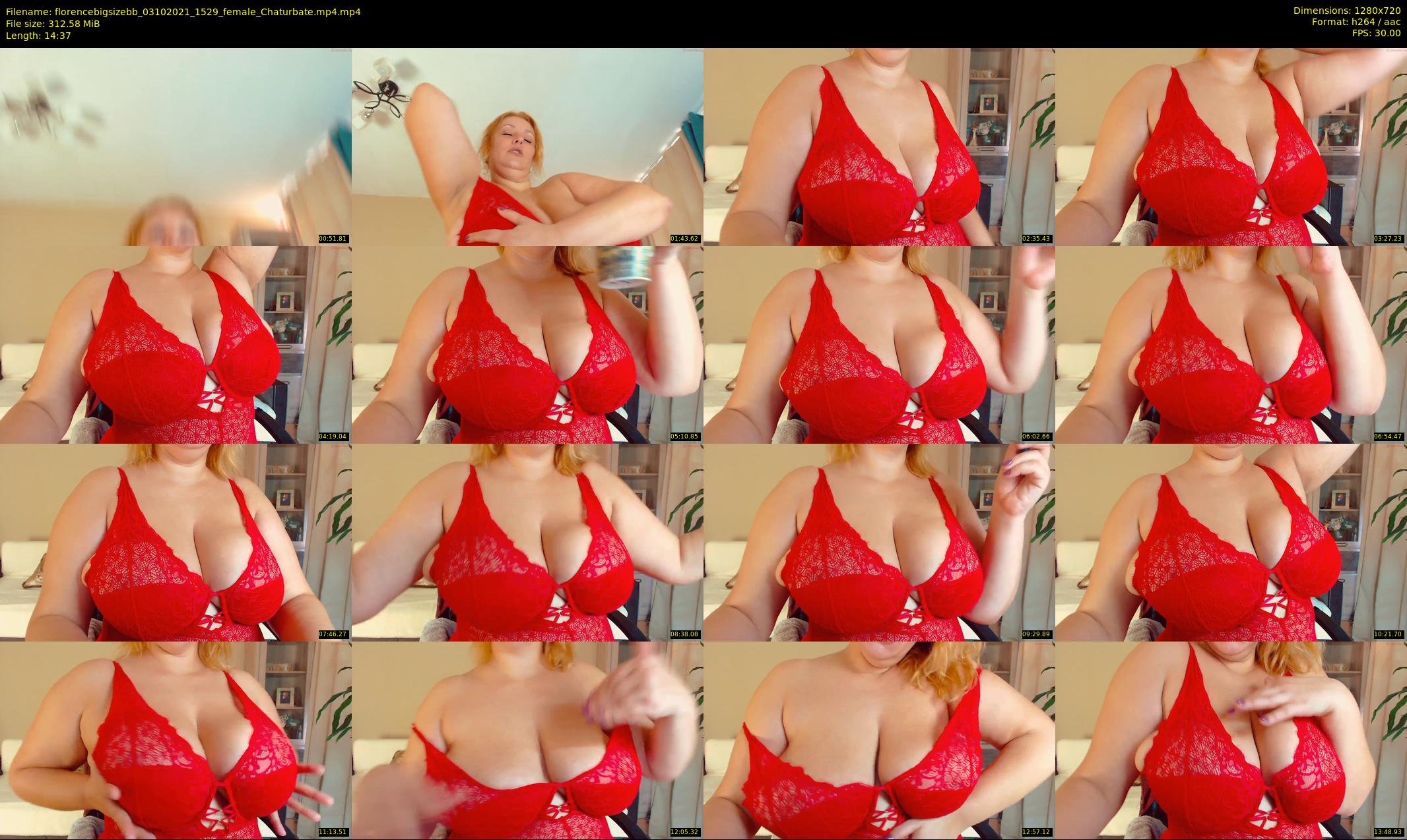 florencebigsizebb — 15 minute Chaturbate female cam show recording, 720p, Oct 3, 2021