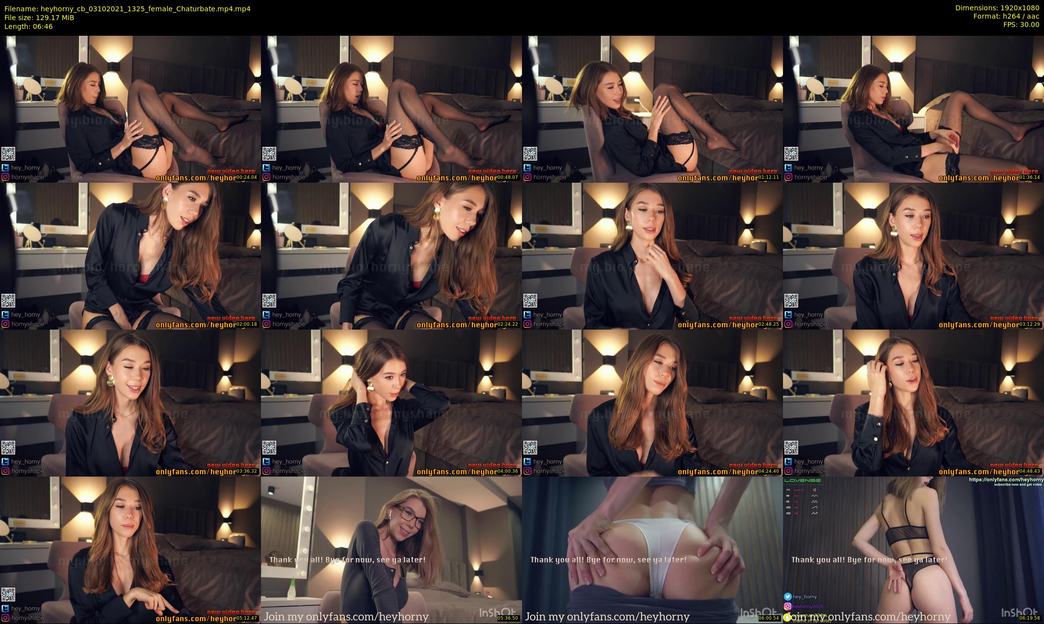 heyhorny_cb — 7 minute Chaturbate couple cam show recording, 1080p, Oct 3, 2021