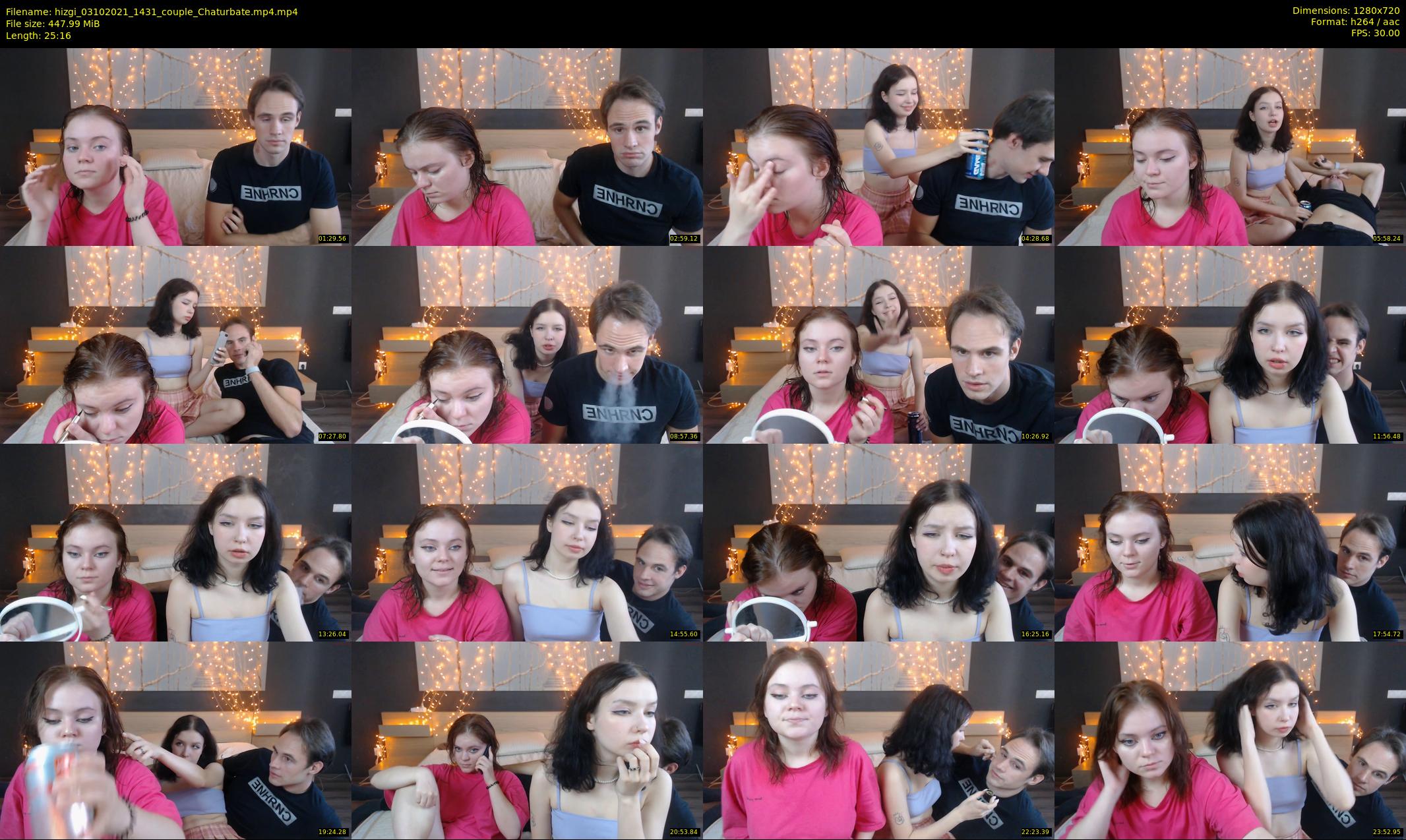 hizgi — 26 minute Chaturbate couple cam show recording, 720p, Oct 3, 2021