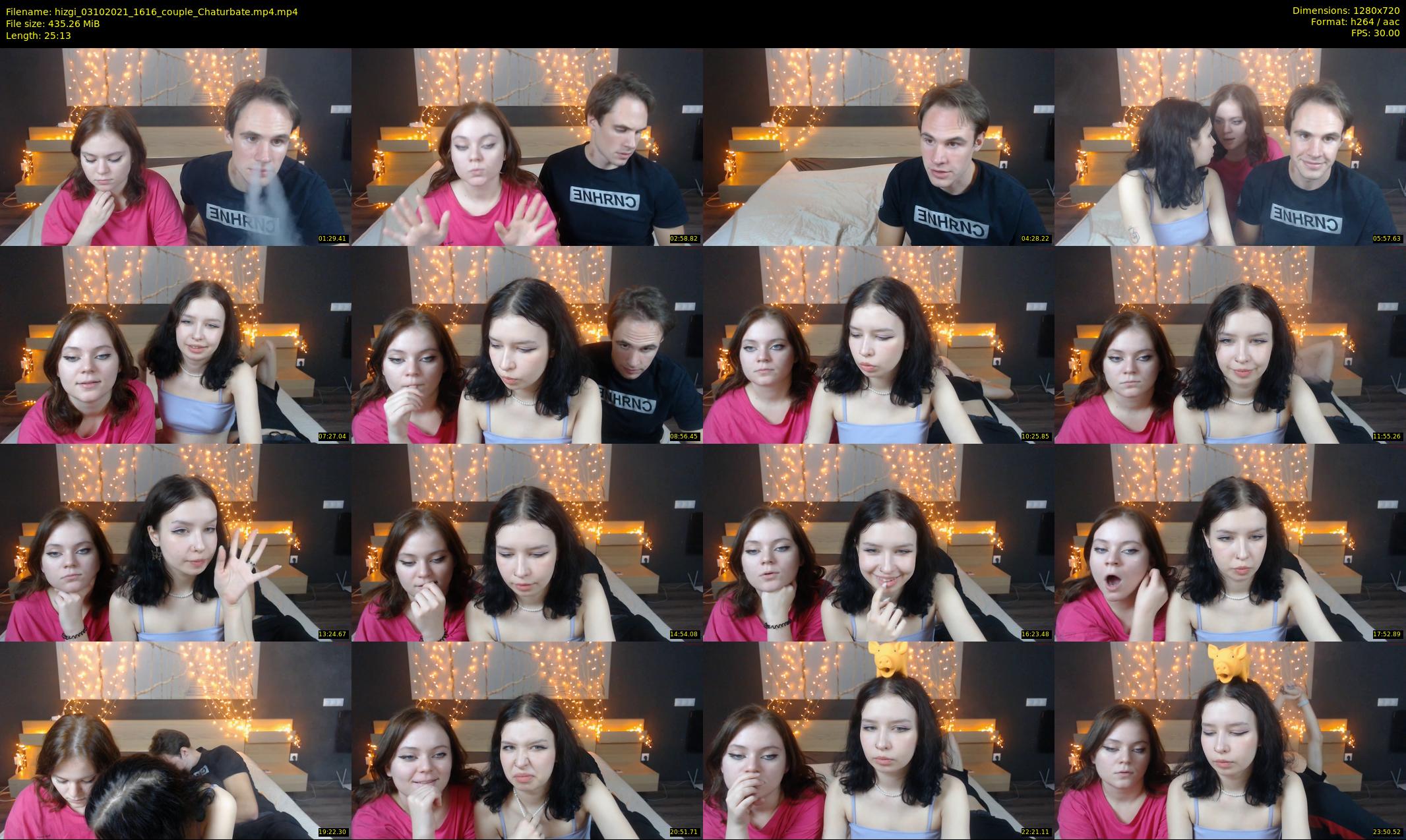 hizgi — 26 minute Chaturbate couple cam show recording, 720p, Oct 3, 2021