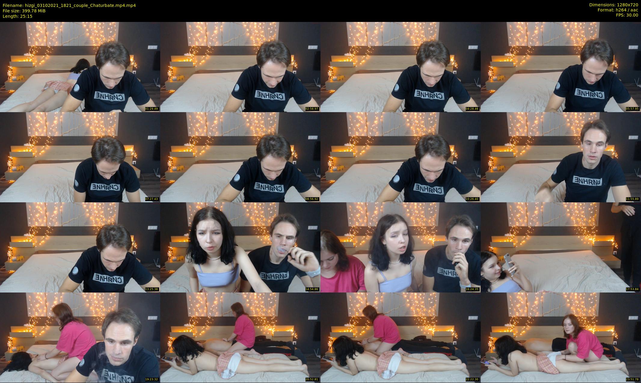 hizgi — 26 minute Chaturbate couple cam show recording, 720p, Oct 3, 2021