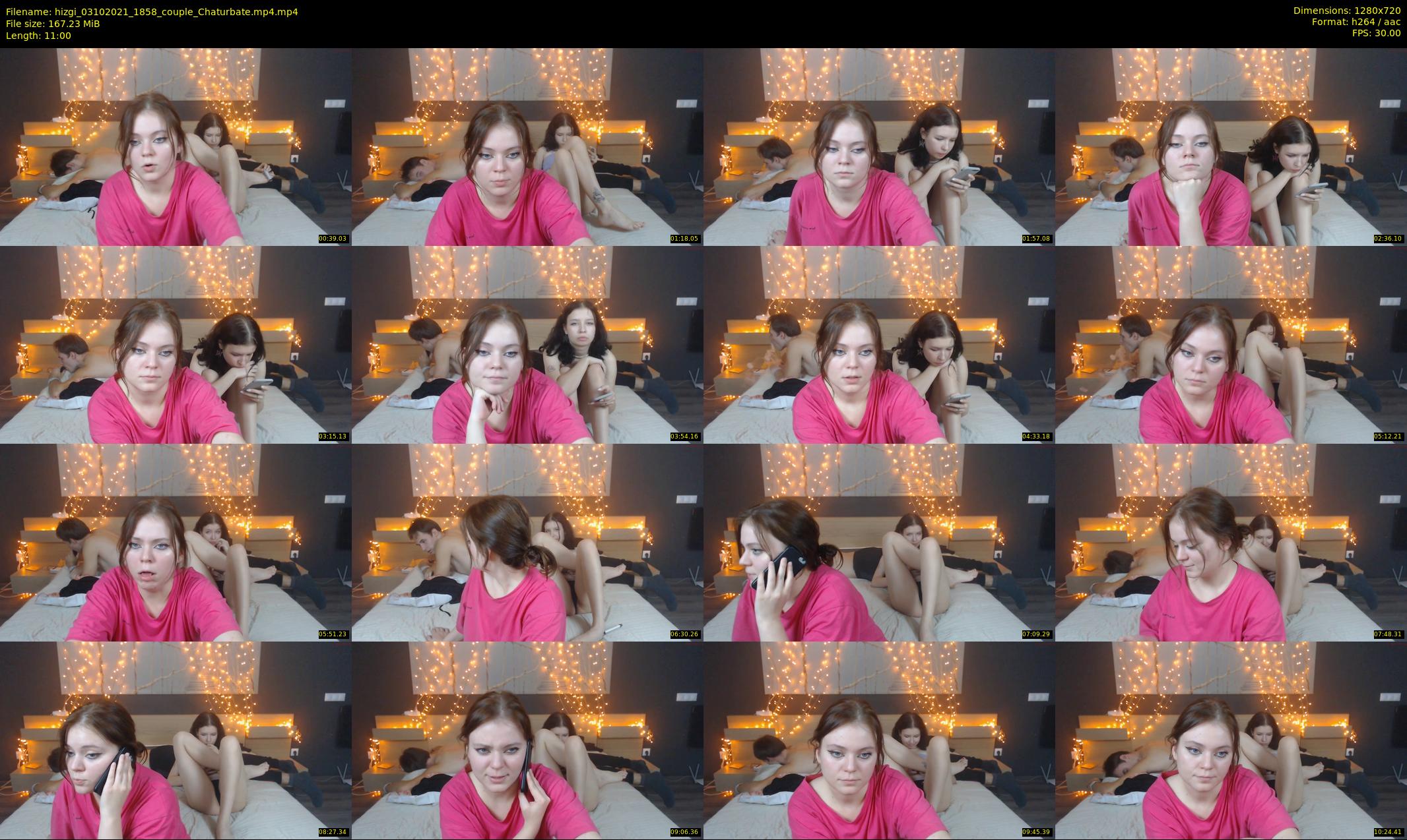 hizgi — 11 minute Chaturbate couple cam show recording, 720p, Oct 3, 2021