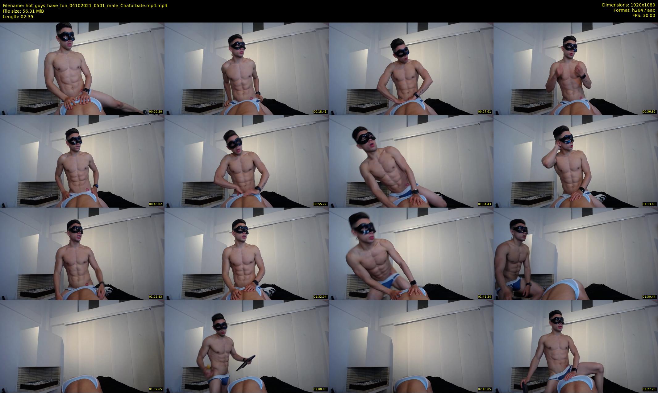 hot_guys_have_fun — 3 minute Chaturbate male cam show recording, 1080p, Oct 4, 2021