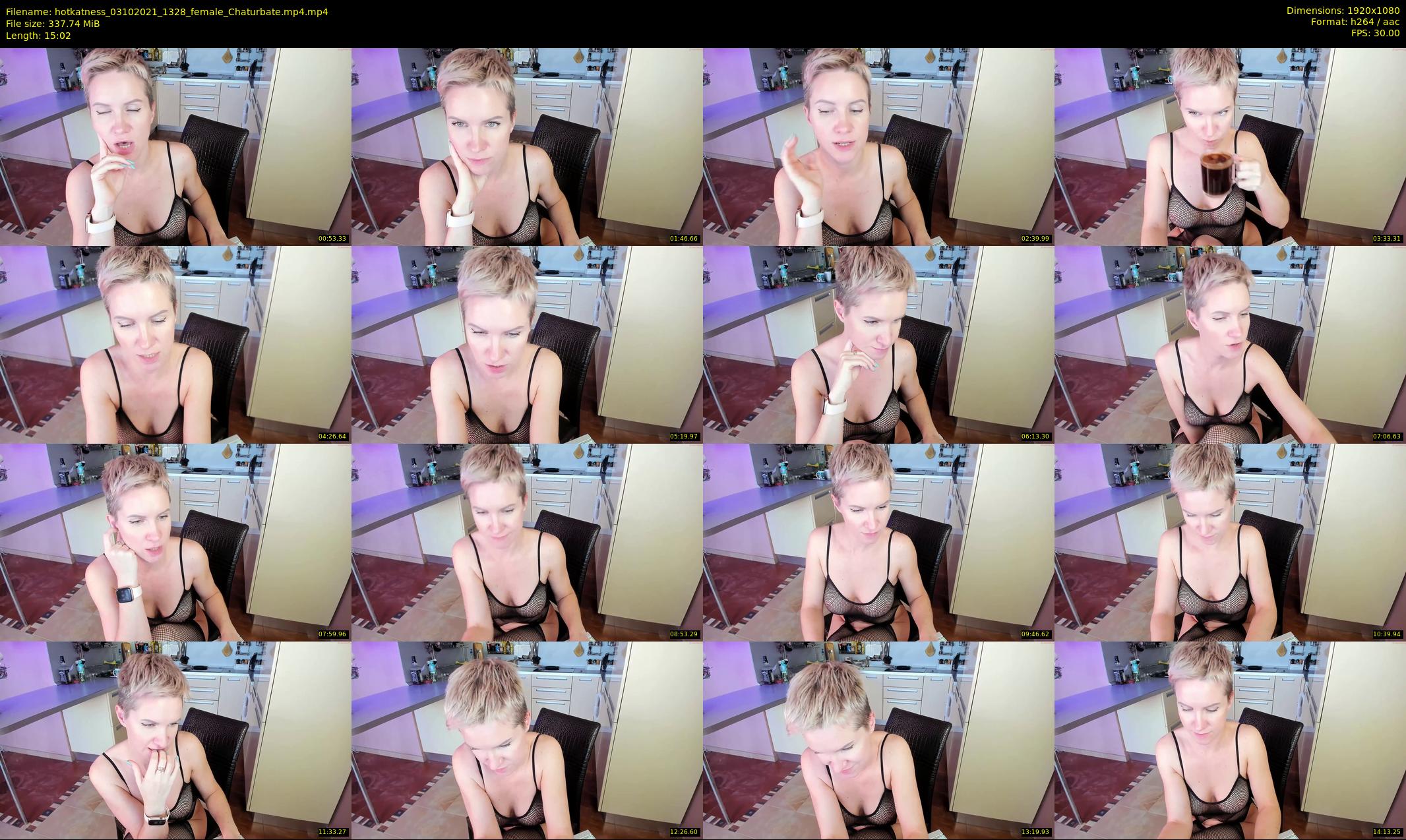 hotkatness — 16 minute Chaturbate female cam show recording, 1080p, Oct 3, 2021
