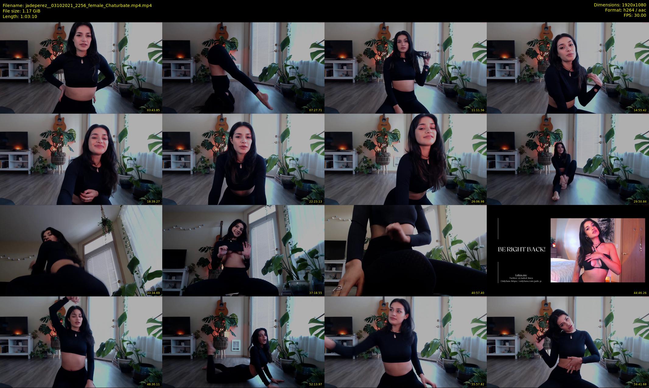 jadeperez_ — 64 minute Chaturbate female cam show recording, 1080p, Oct 3, 2021