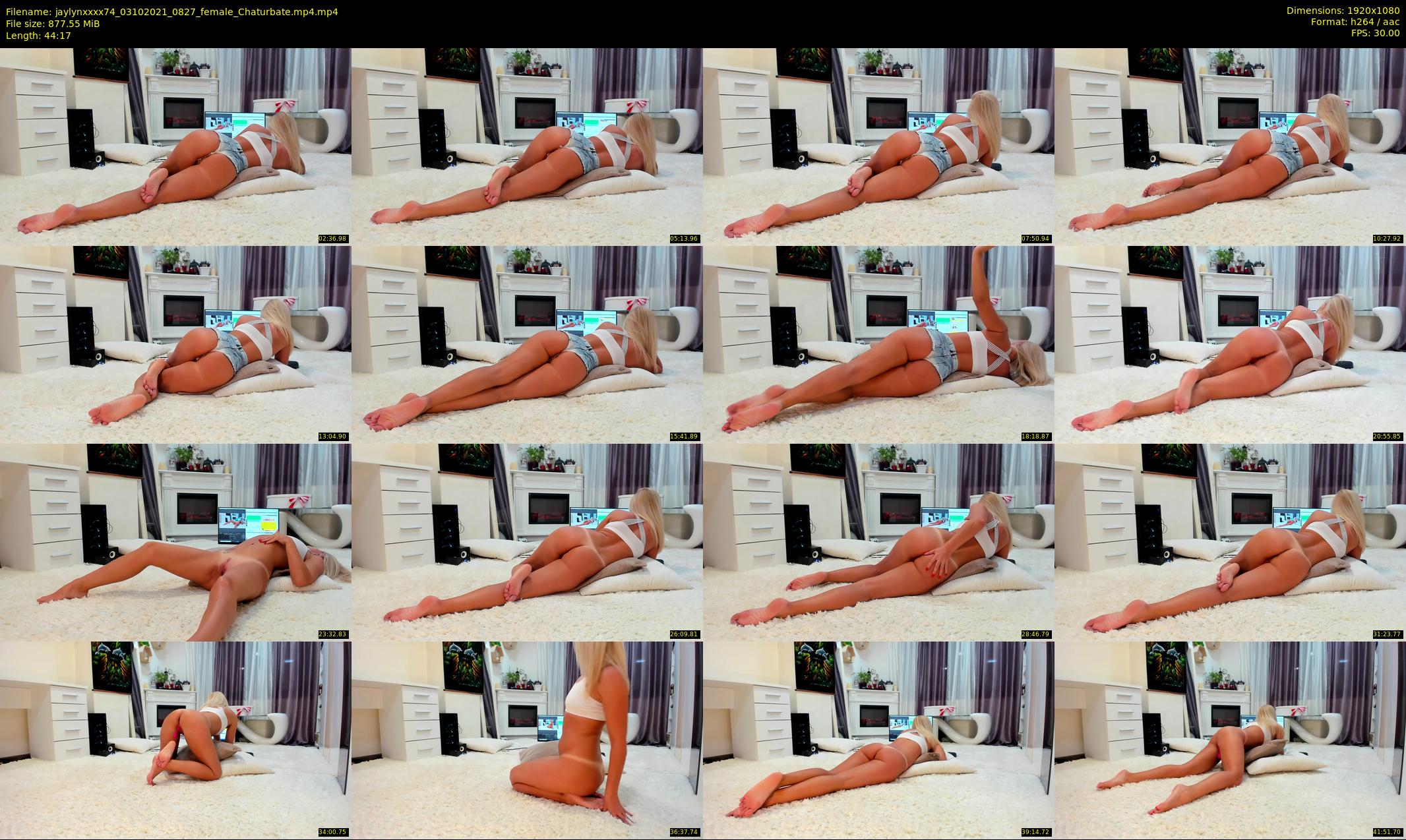 jaylynxxxx74 — 45 minute Chaturbate female cam show recording, 1080p, Oct 3, 2021